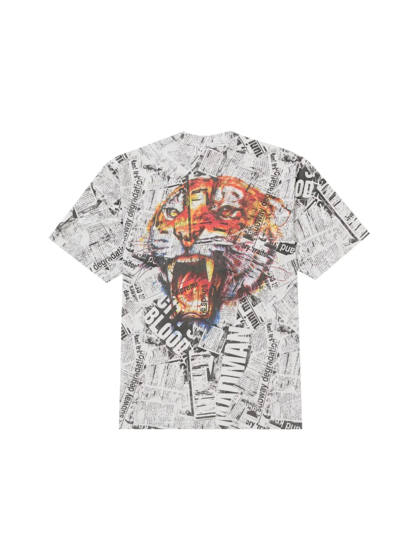 Мужская футболка с принтом Supreme Top — изображение 1 из 2, белый
