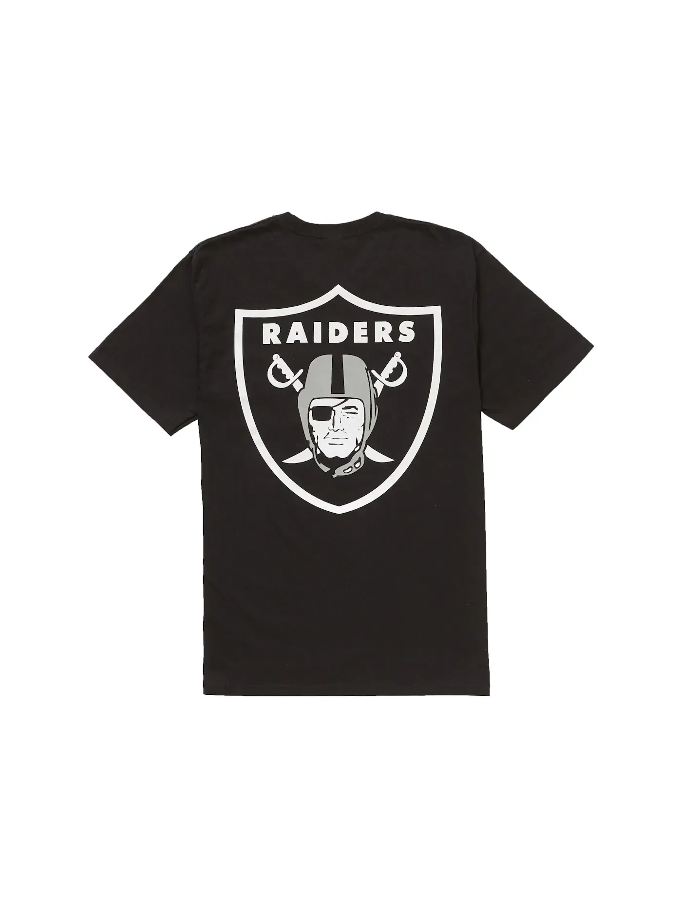 Мужская футболка с нагрудным карманом Supreme x NFL/Raiders Pocket Tee Supreme — изображение 2 из 2, черный