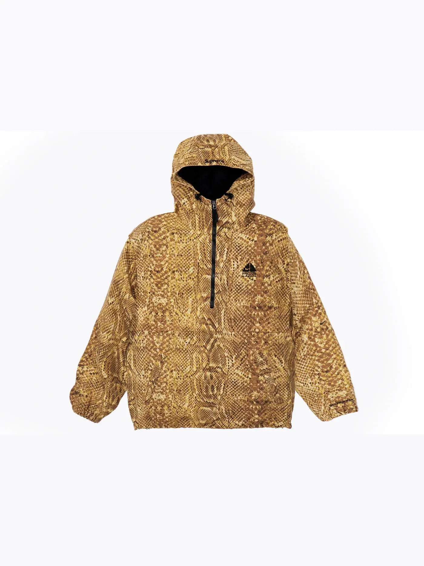 Мужской пуловер с капюшоном из денима Cordura Модель Pullover Supreme — изображение 1 из 2, золотистый