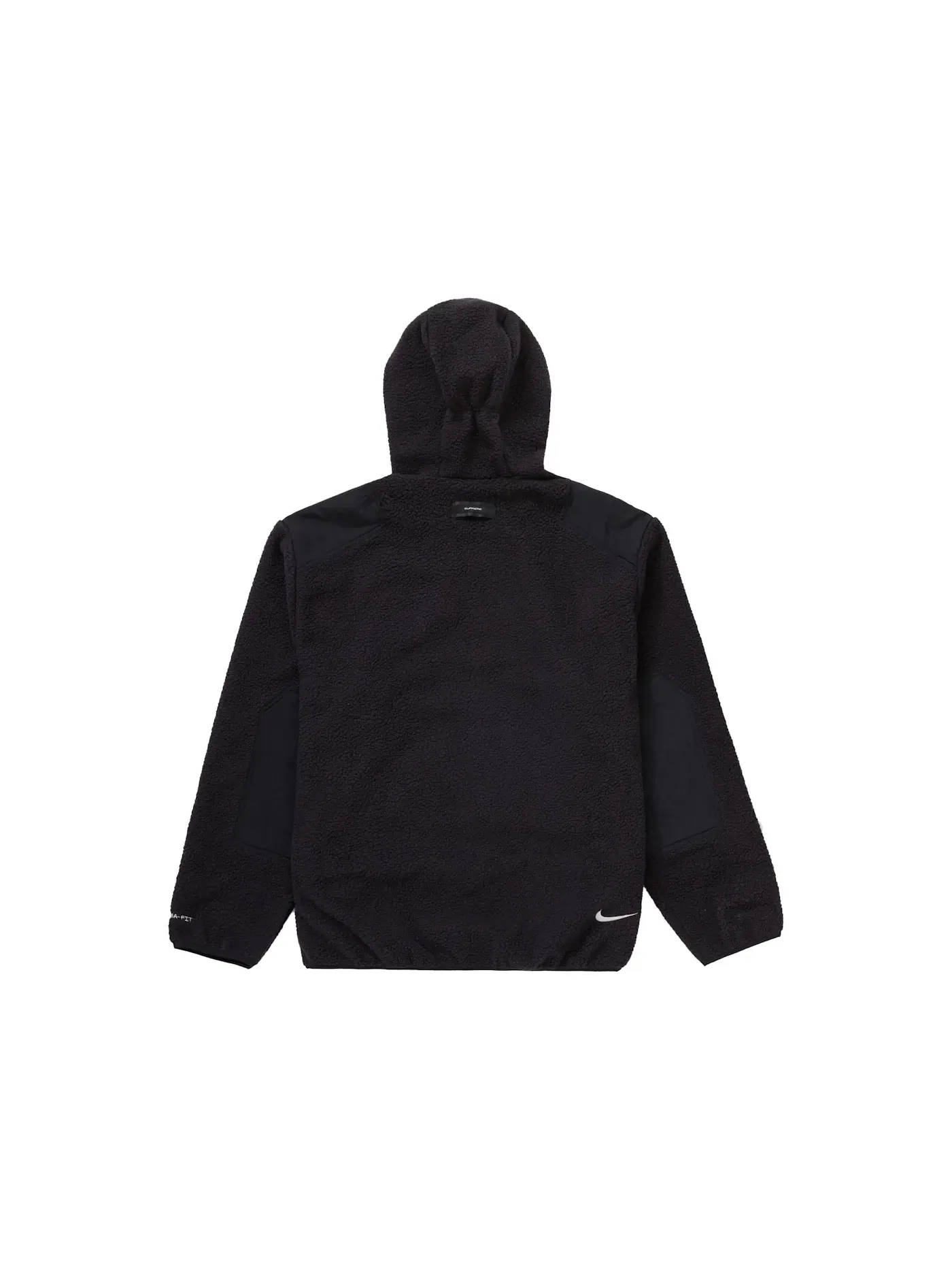 Мужской пуловер из флиса с капюшоном Pullover Supreme — изображение 2 из 2, черный
