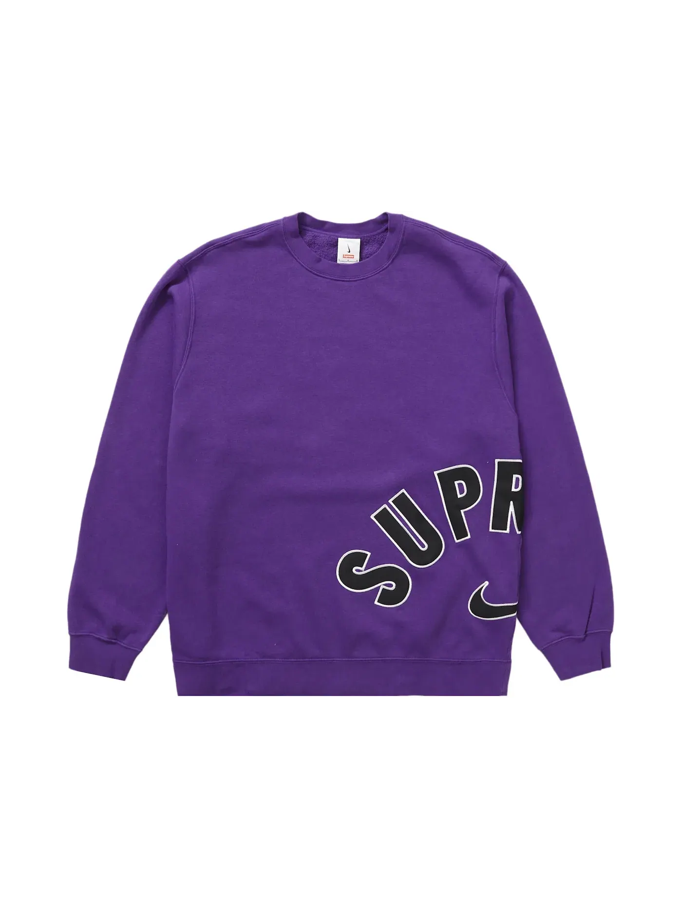 Мужской свитшот Supreme Nike Arc Crewneck Purple — изображение 1 из 2