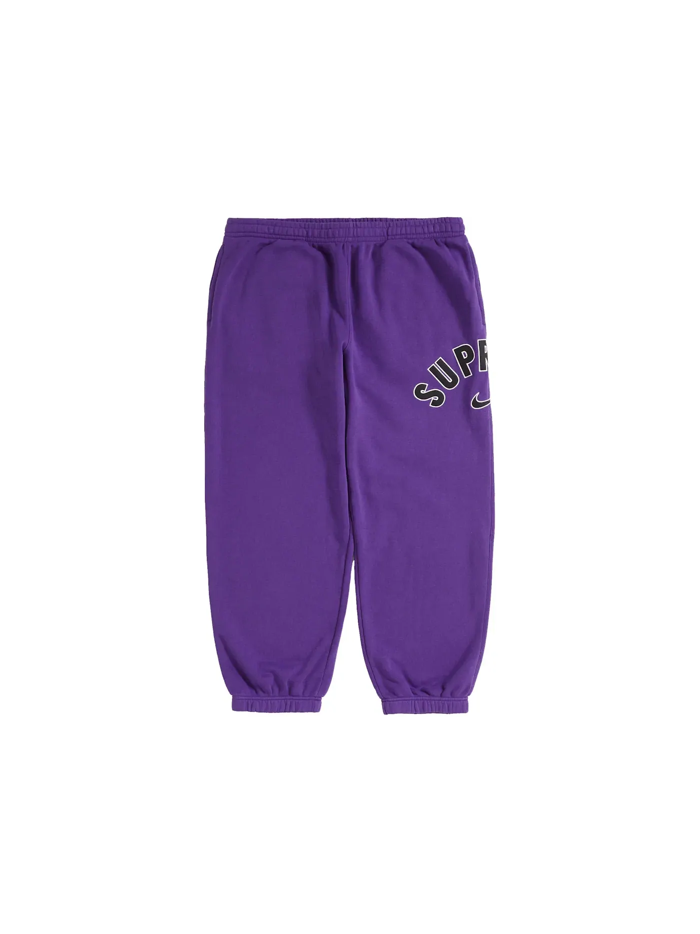 Мужские спортивные штаны с логотипом Supreme Nike Arc Purple — изображение 1 из 3