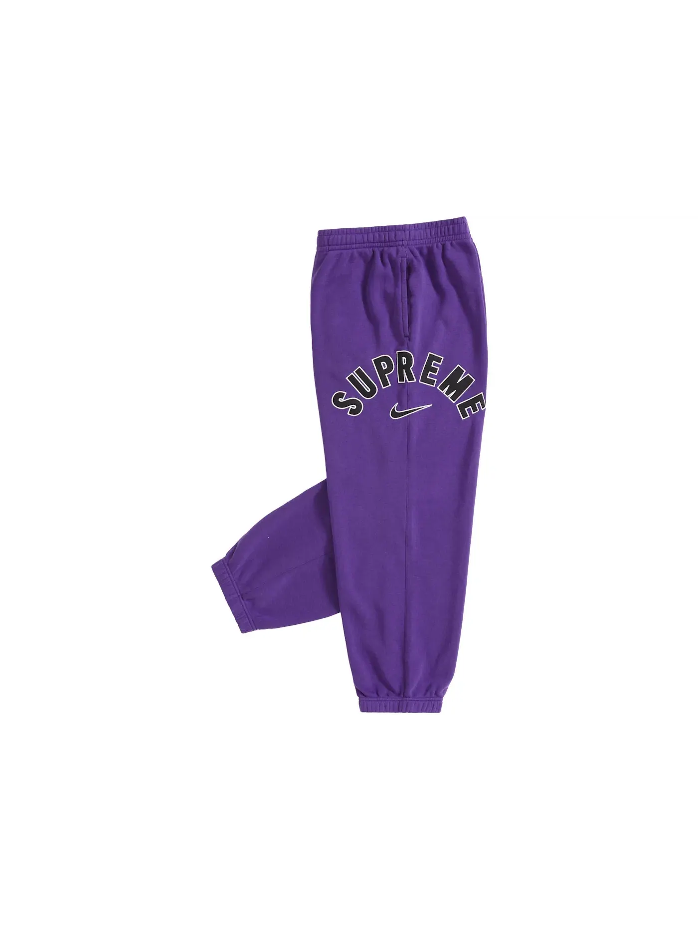 Мужские спортивные штаны с логотипом Supreme Nike Arc Purple — изображение 2 из 3