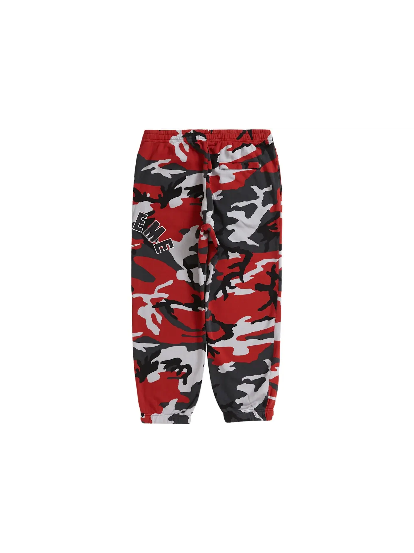 Мужские спортивные штаны с принтом Supreme Nike Arc Sweatpant — изображение 3 из 3, красный