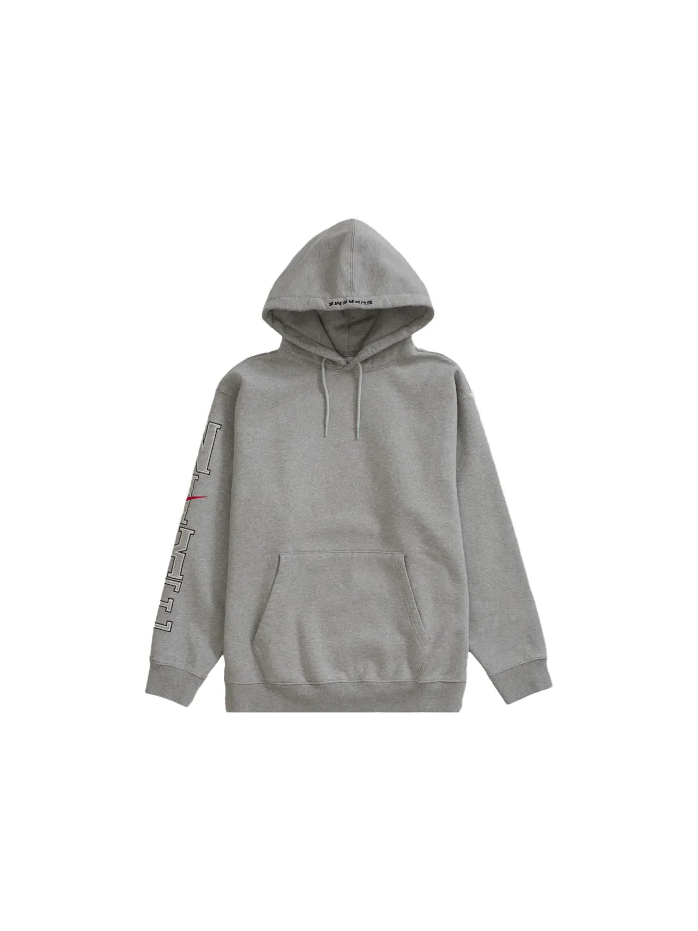Мужская худи Supreme Sweatshirt — изображение 1 из 3, серый