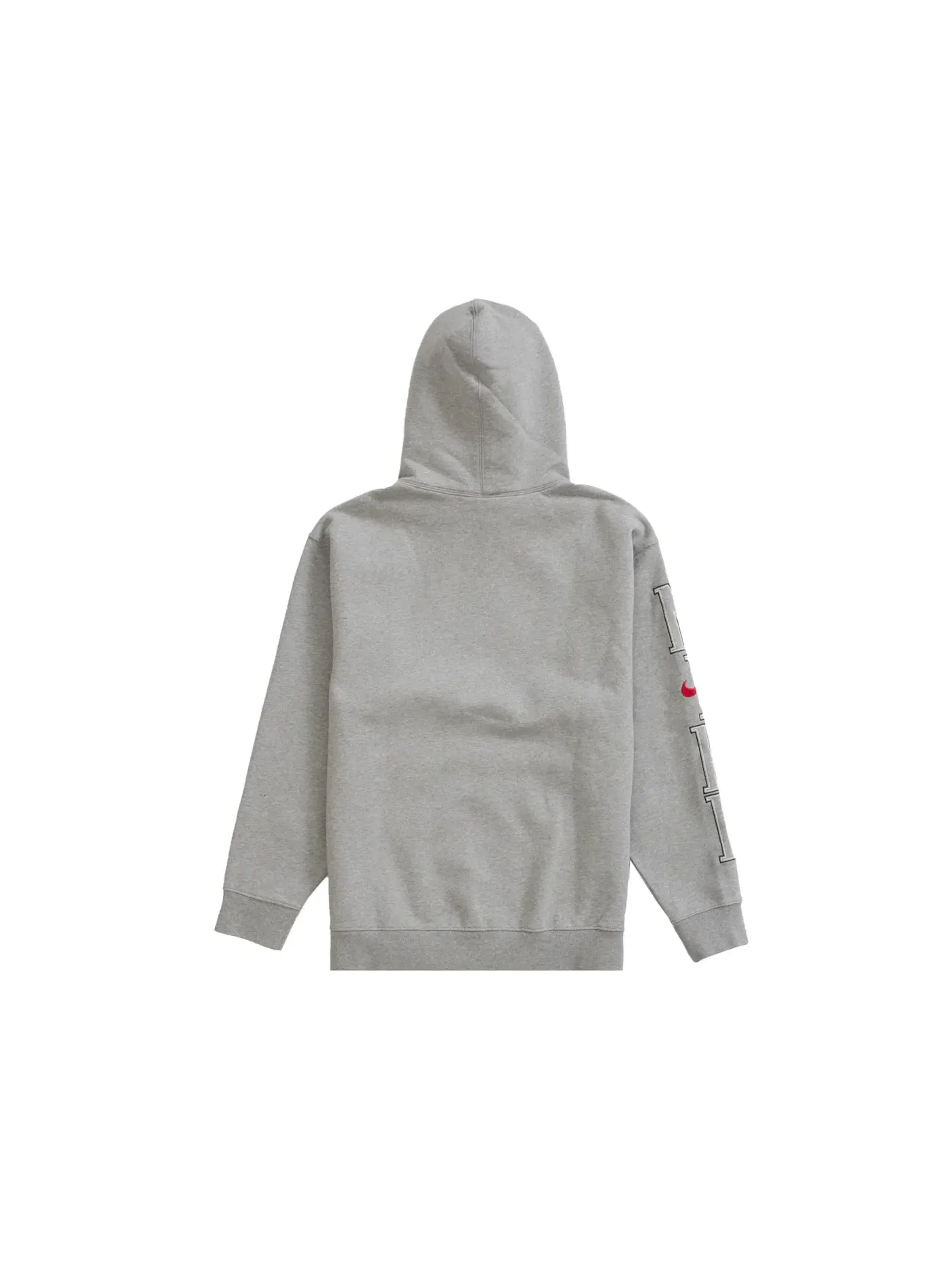 Мужская худи Supreme Sweatshirt — изображение 3 из 3, серый