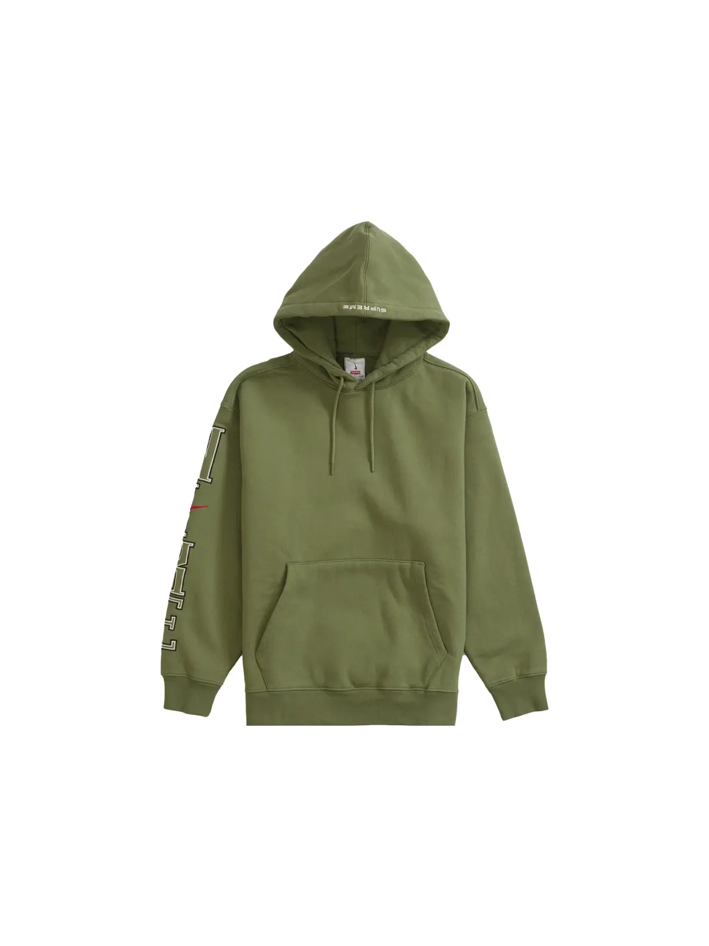 Мужская худи Supreme Nike — изображение 1 из 3, оливковый