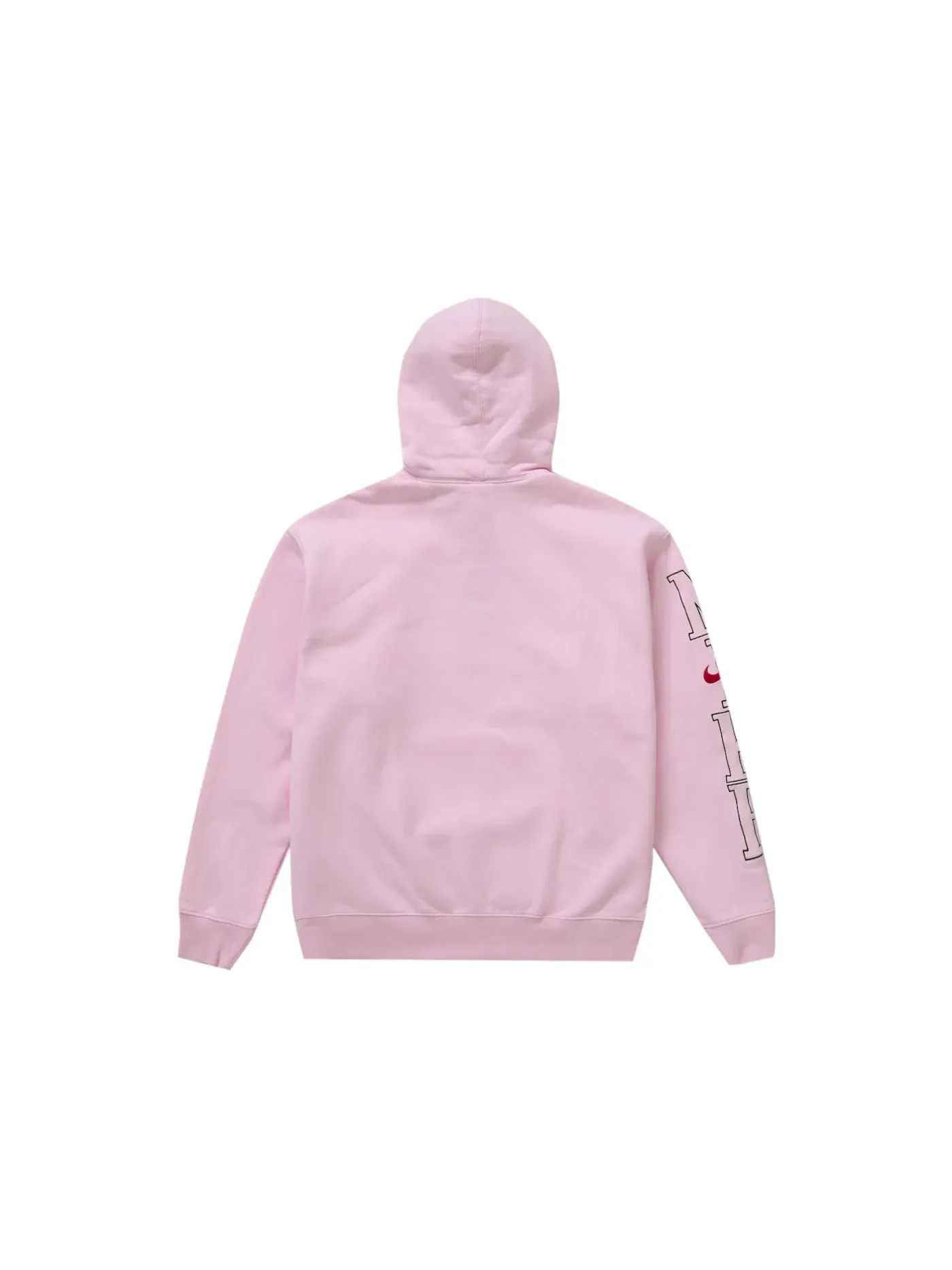 Мужская худи с принтом Supreme Nike Sweatshirt — изображение 2 из 3, розовый