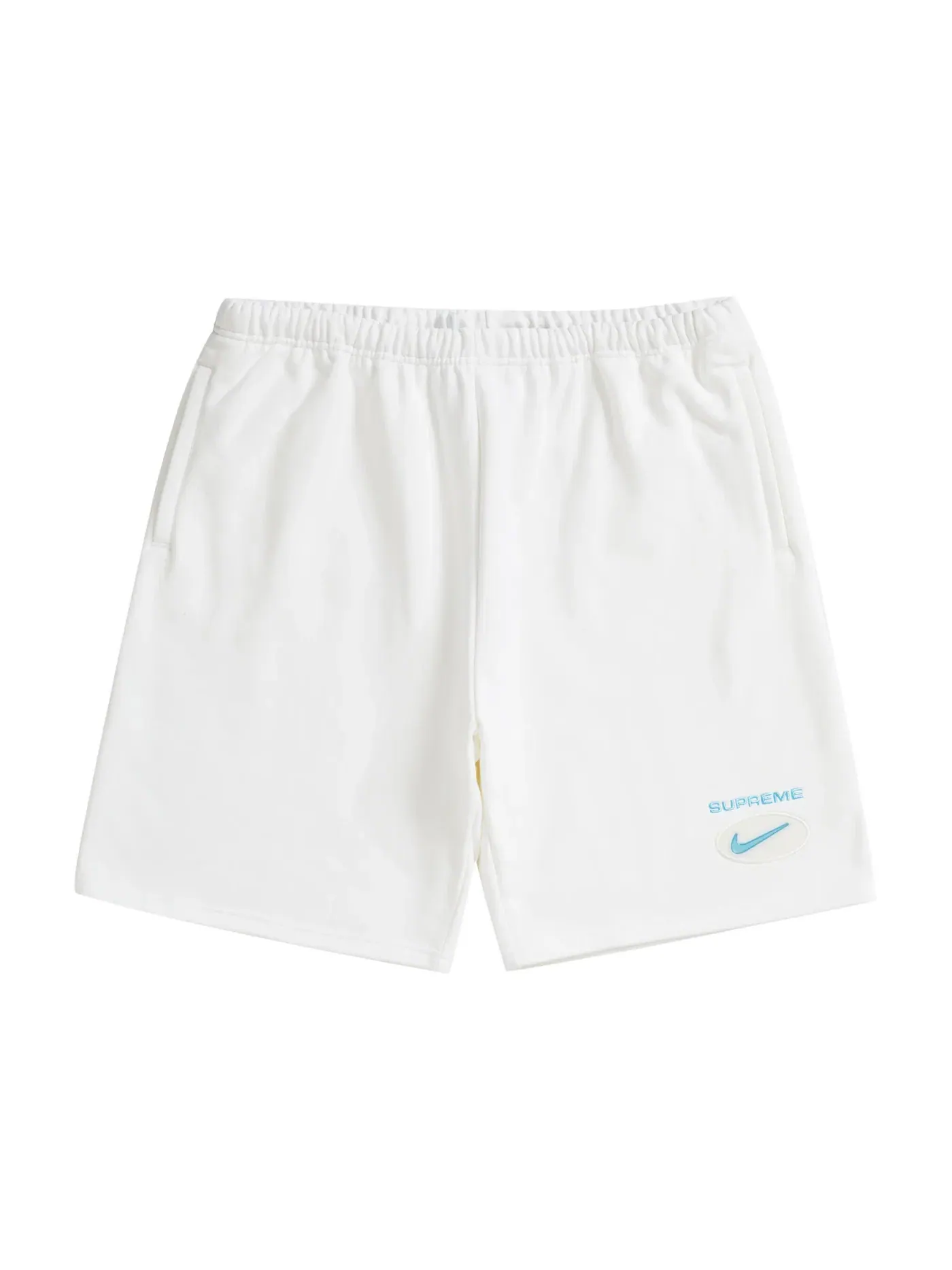Мужские шорты с принтом Sweatshort Supreme — изображение 1 из 2, белый