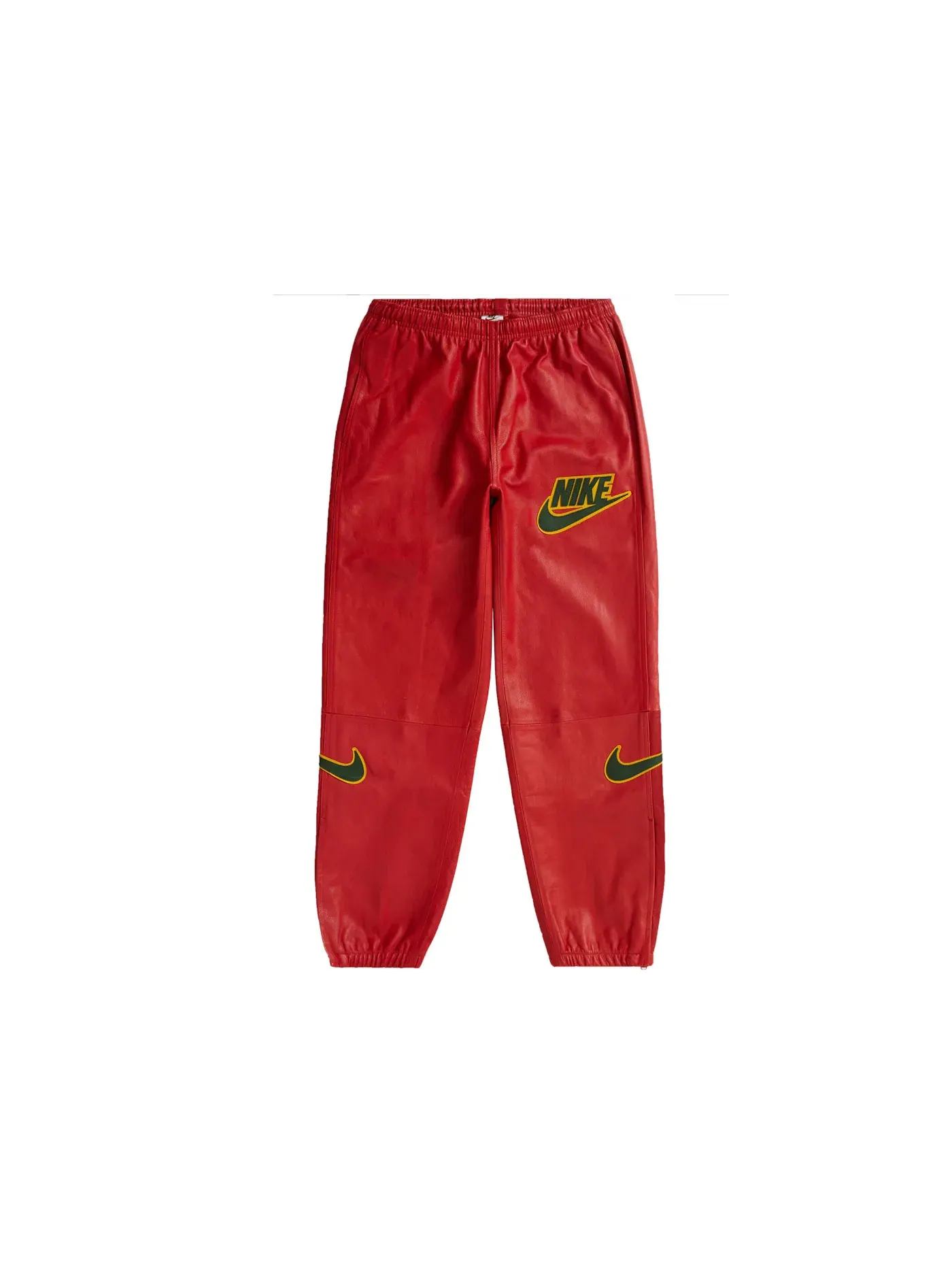 Мужские спортивные штаны с принтом Pant Supreme — изображение 1 из 2, красный