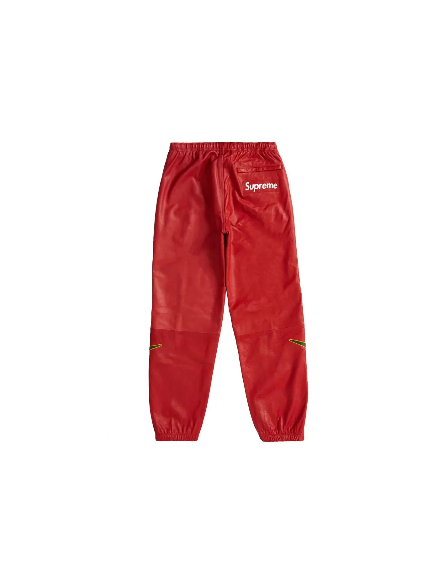 Мужские спортивные штаны с принтом Pant Supreme — изображение 2 из 2, красный