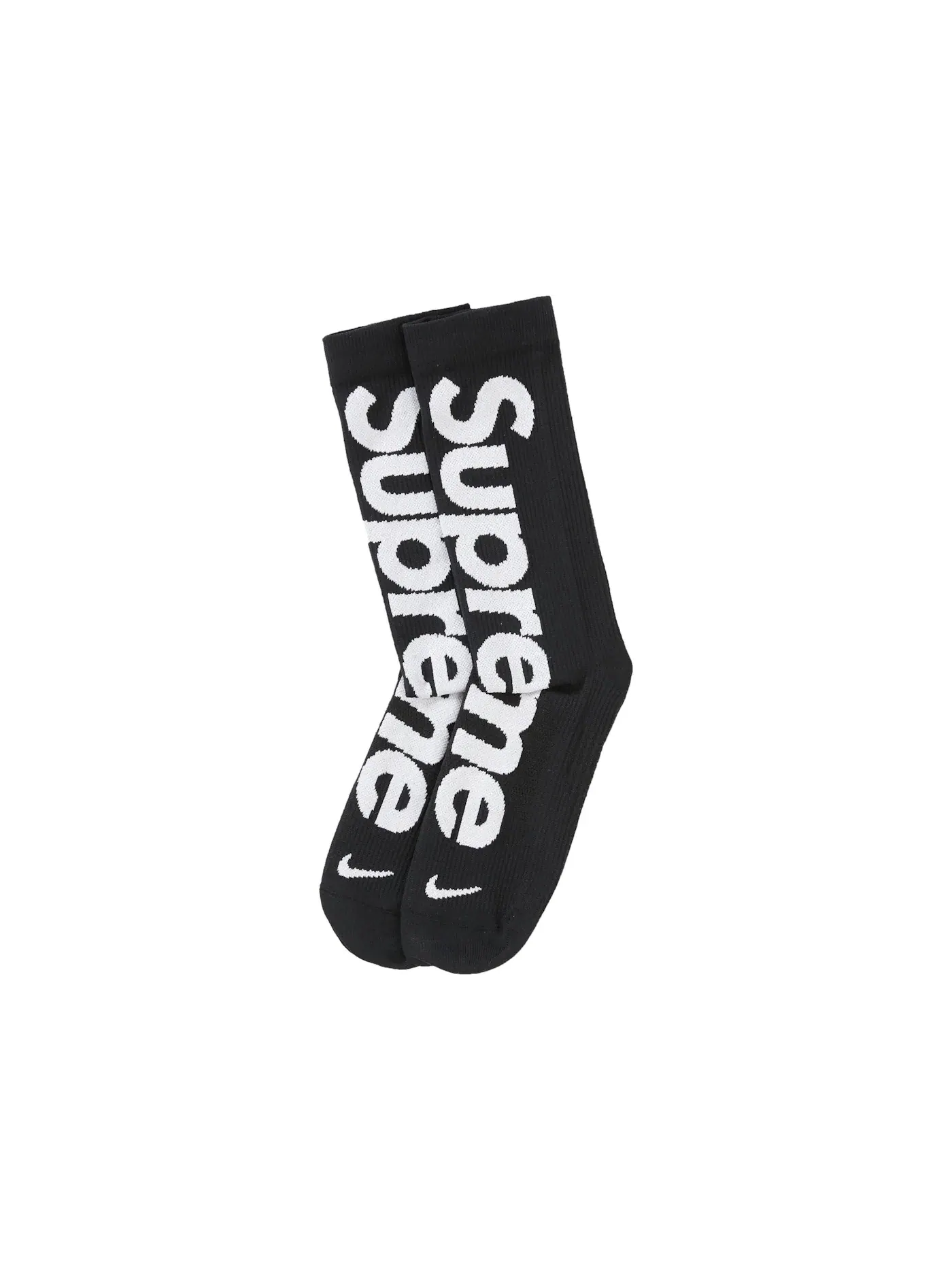 Детские носки с принтом Supreme Nike Lightweight Crew Socks Supreme — изображение 1 из 1, черный