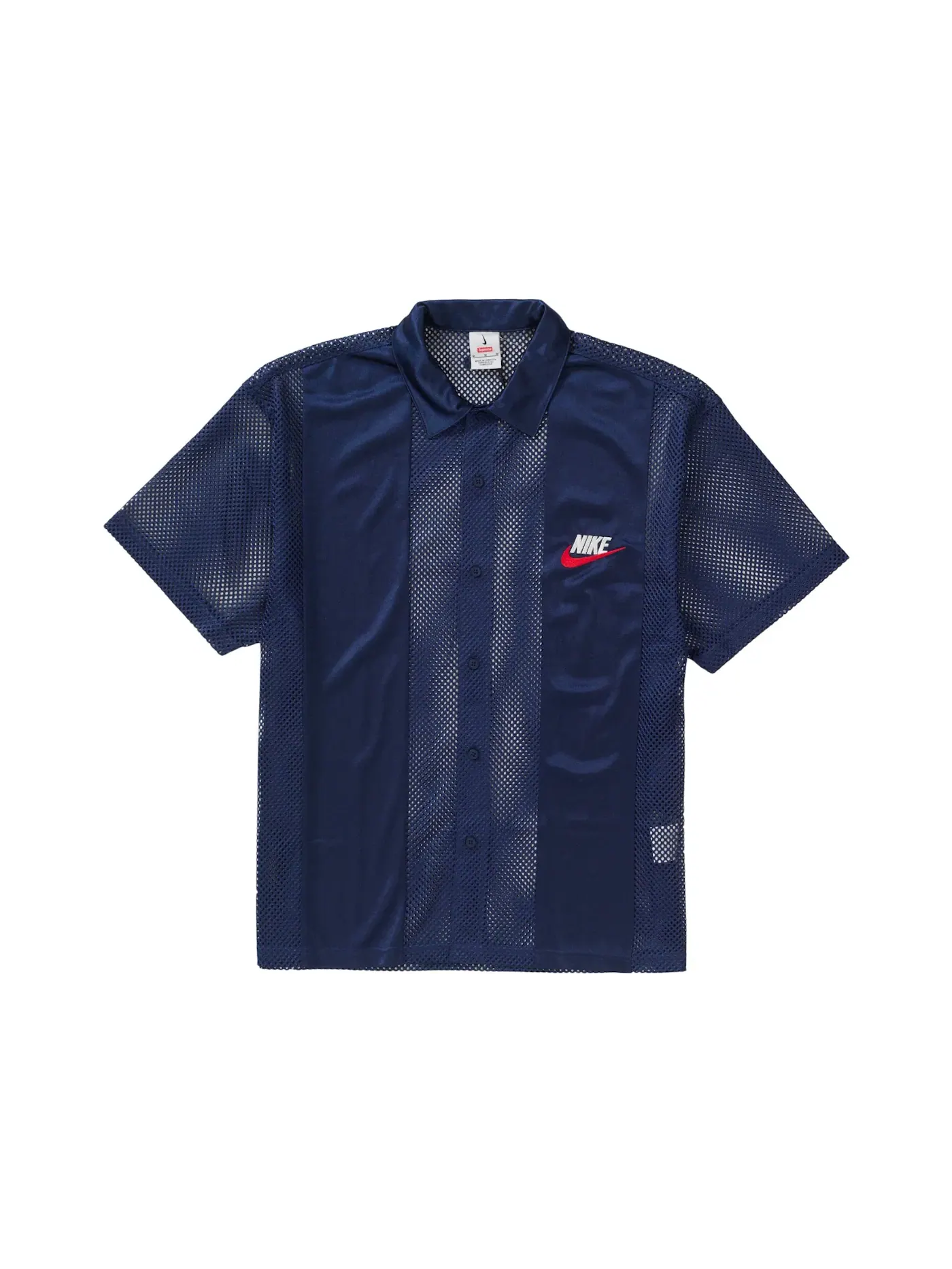 Мужская футболка с коротким рукавом Supreme Shirt — изображение 1 из 3, темно-синий