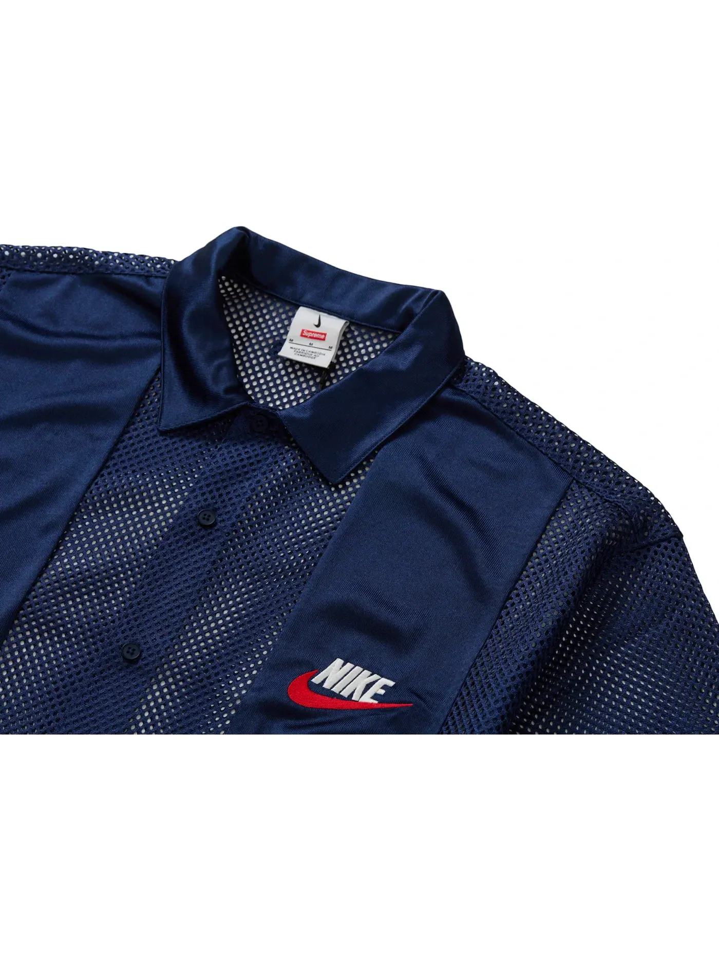 Мужская футболка с коротким рукавом Supreme Shirt — изображение 2 из 3, темно-синий