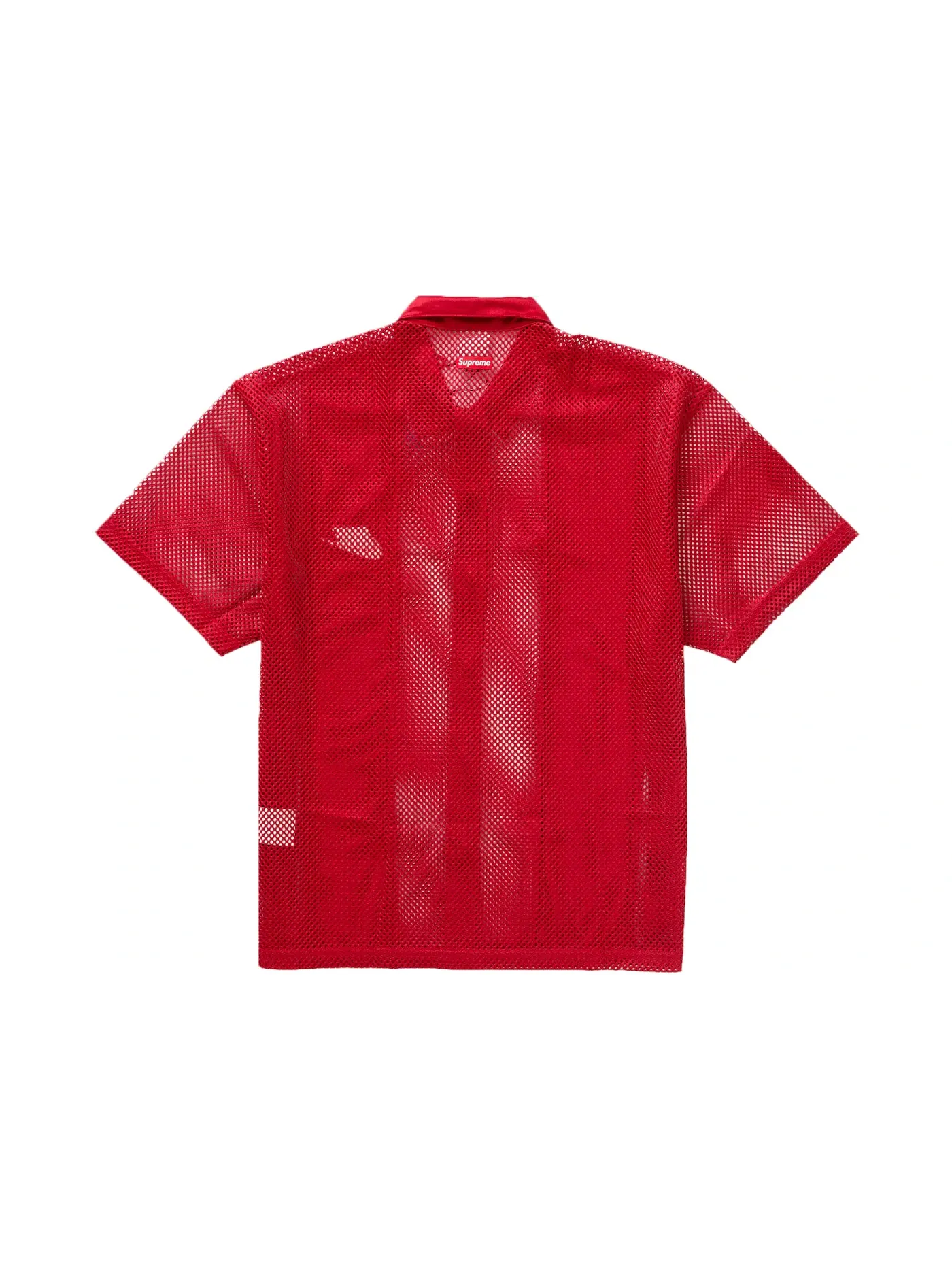 Мужская футболка с сеткой Supreme Shirt — изображение 2 из 4, красный