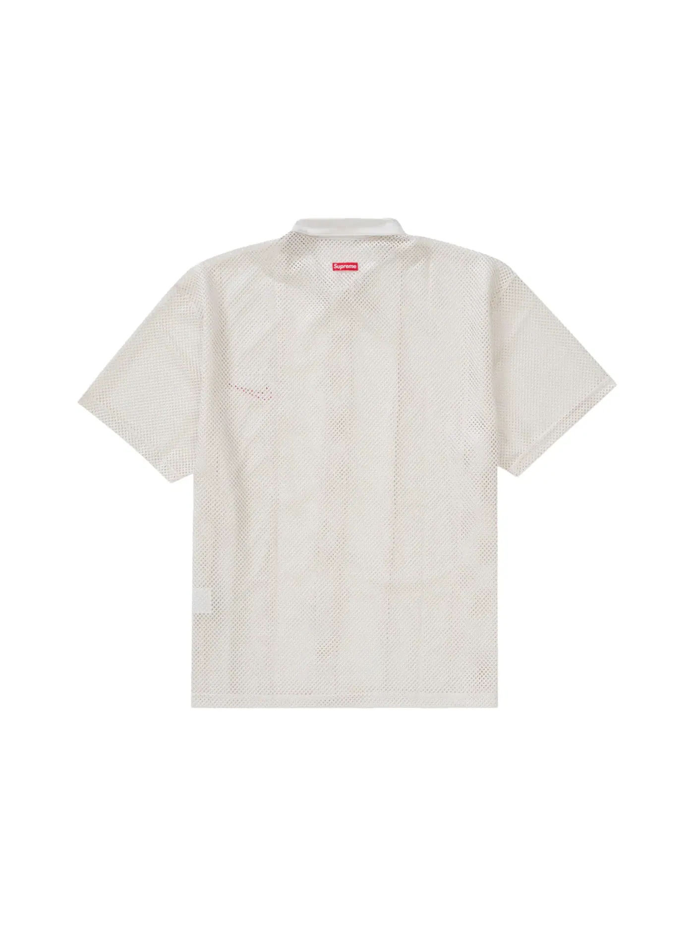 Мужская футболка с сетчатым материалом Supreme Shirt — изображение 2 из 2, белый