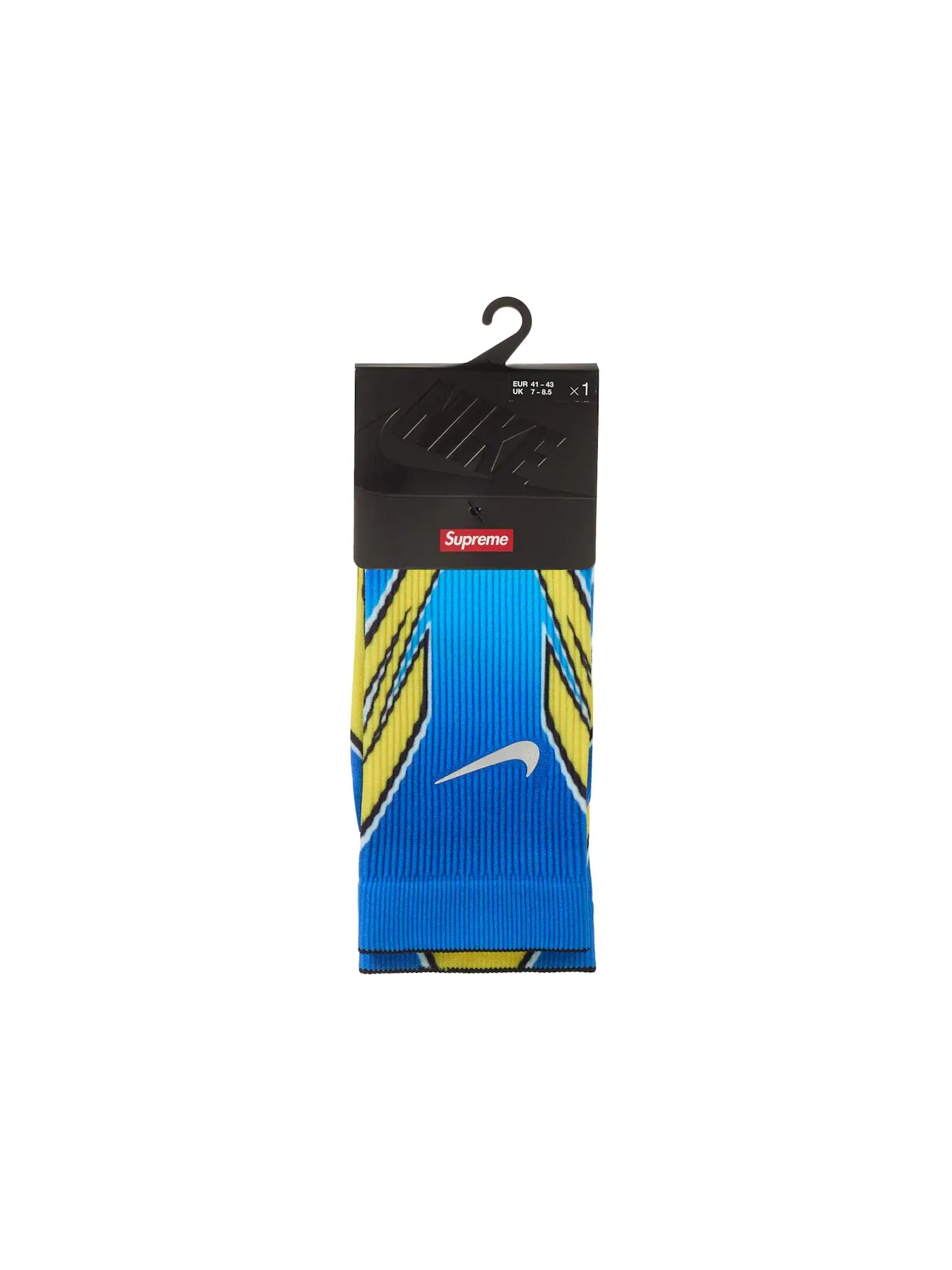 Унисекс носки Supreme Nike Spark Crew Sock — изображение 2 из 2, синий мульти