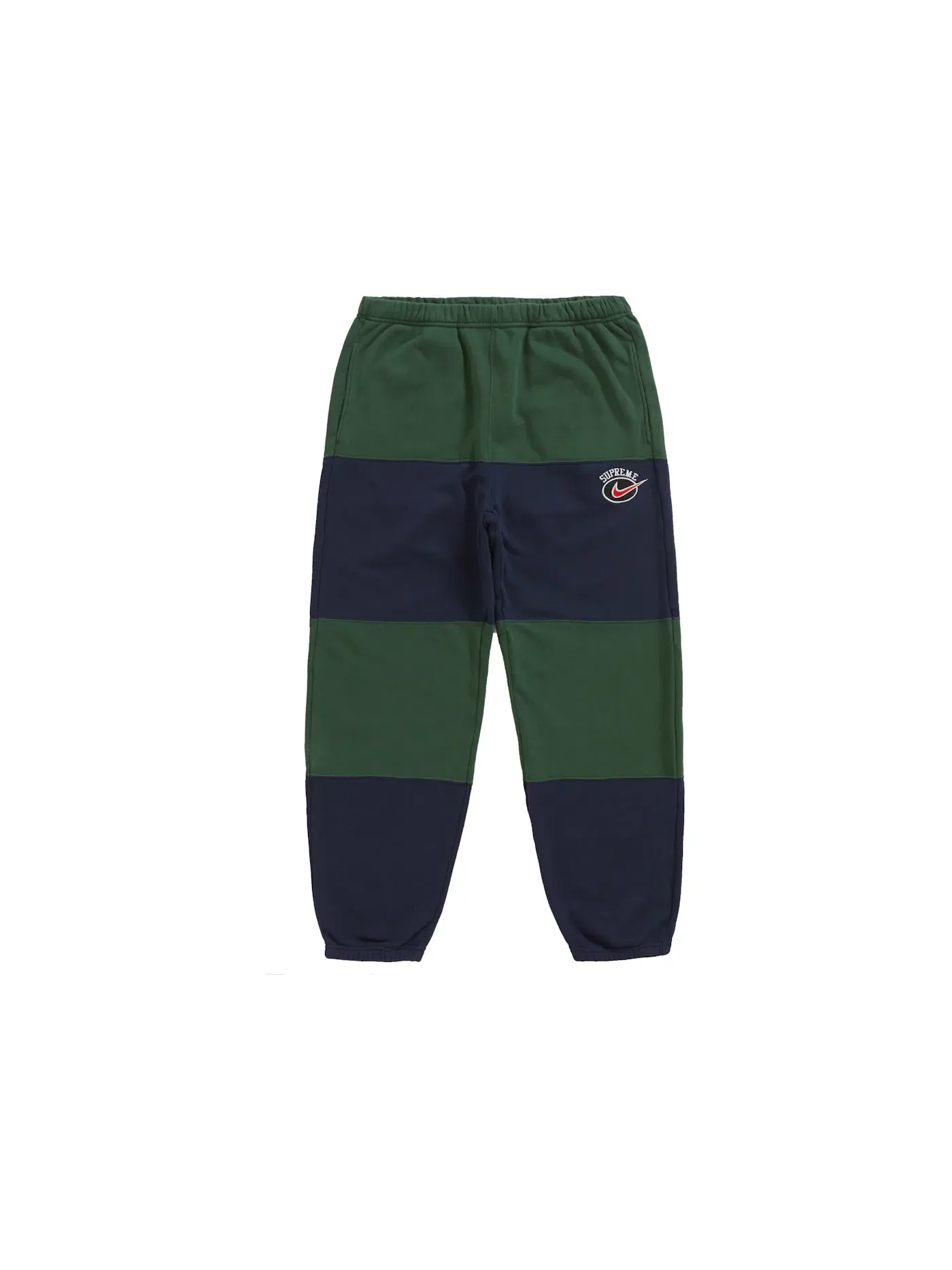 Мужские спортивные штаны с полосками Sweatpant Supreme — изображение 1 из 2, темно-синий