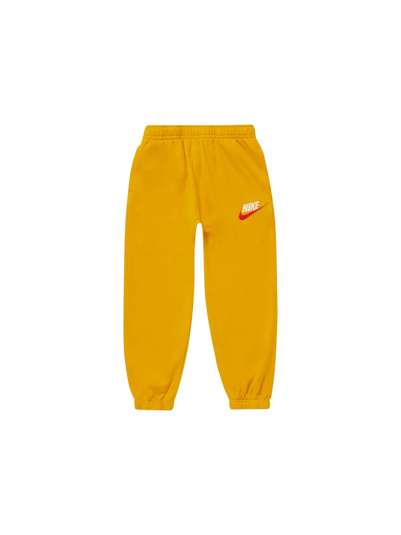Мужские спортивные штаны с принтом Sweatpant Supreme — изображение 1 из 2, желтый