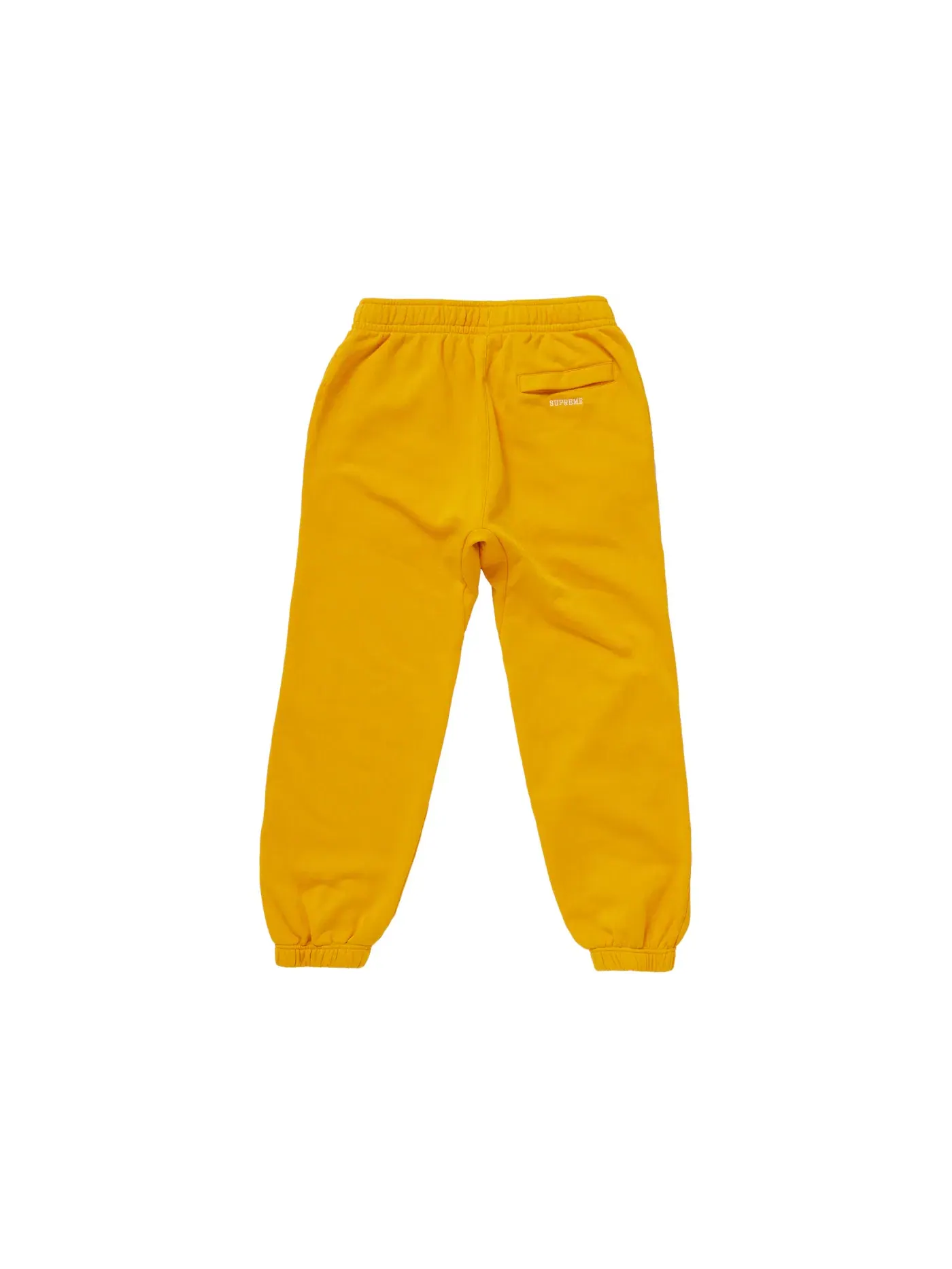 Мужские спортивные штаны с принтом Sweatpant Supreme — изображение 2 из 2, желтый