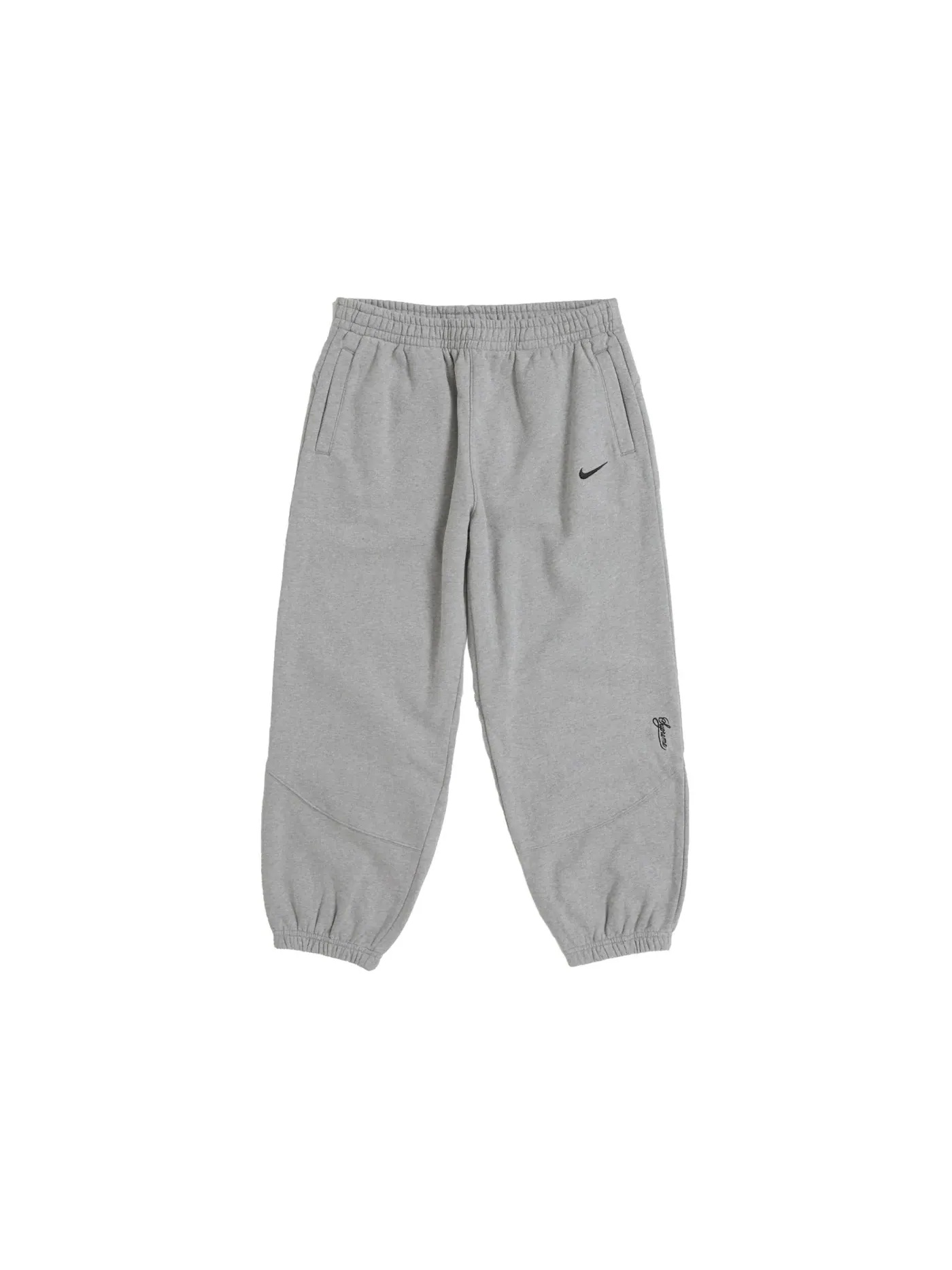 Мужские спортивные штаны с принтом Sweatpant (SS25) Supreme — изображение 1 из 2, серый
