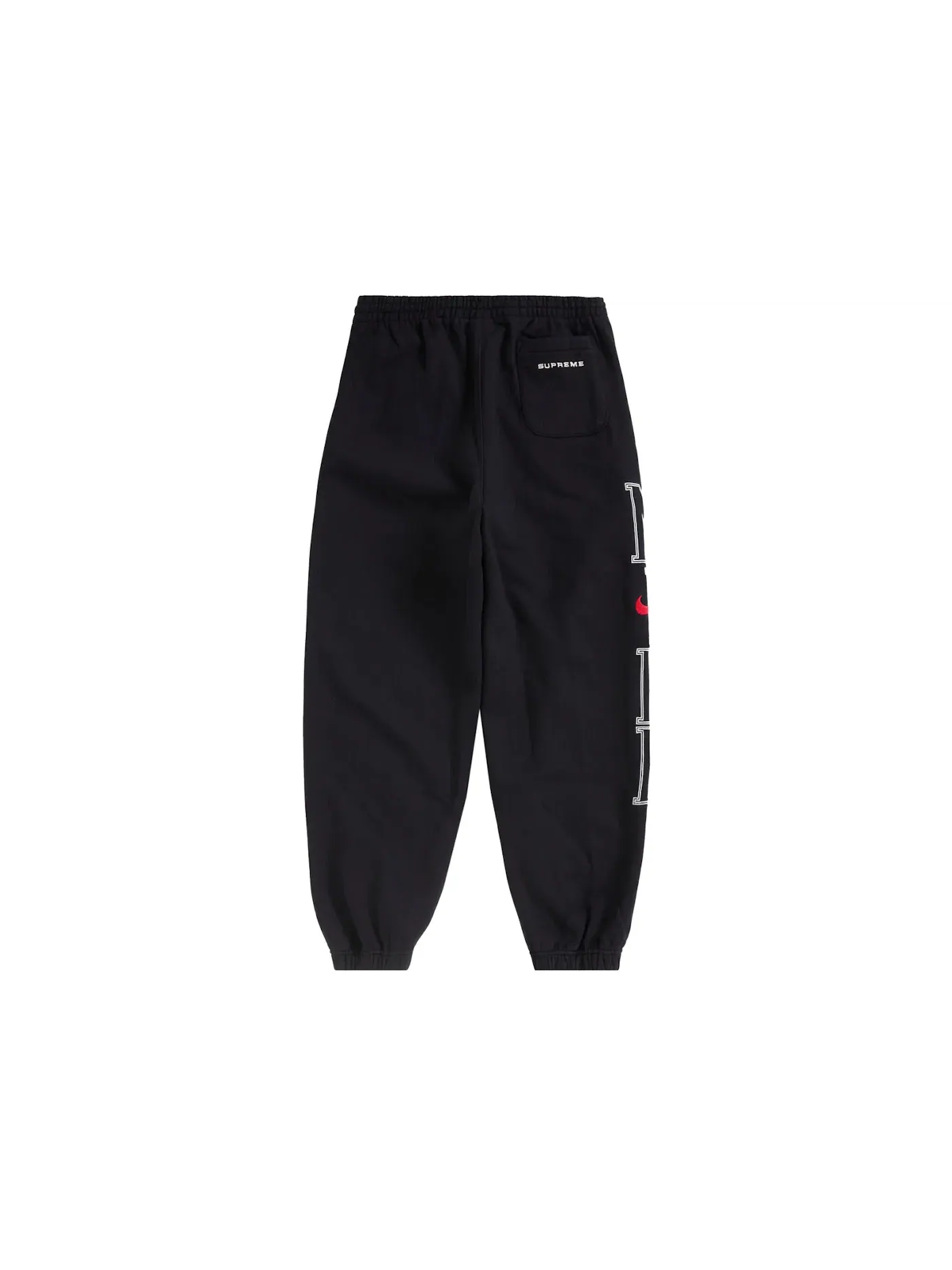 Мужские спортивные штаны Supreme Nike Sweatpants — изображение 2 из 3, черный