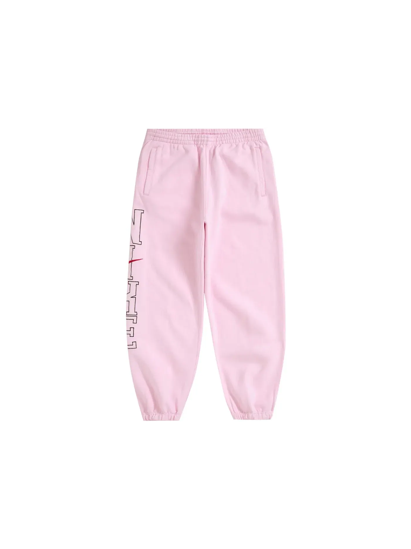 Мужские спортивные штаны розовые Sweatpants Supreme — изображение 1 из 3, розовый