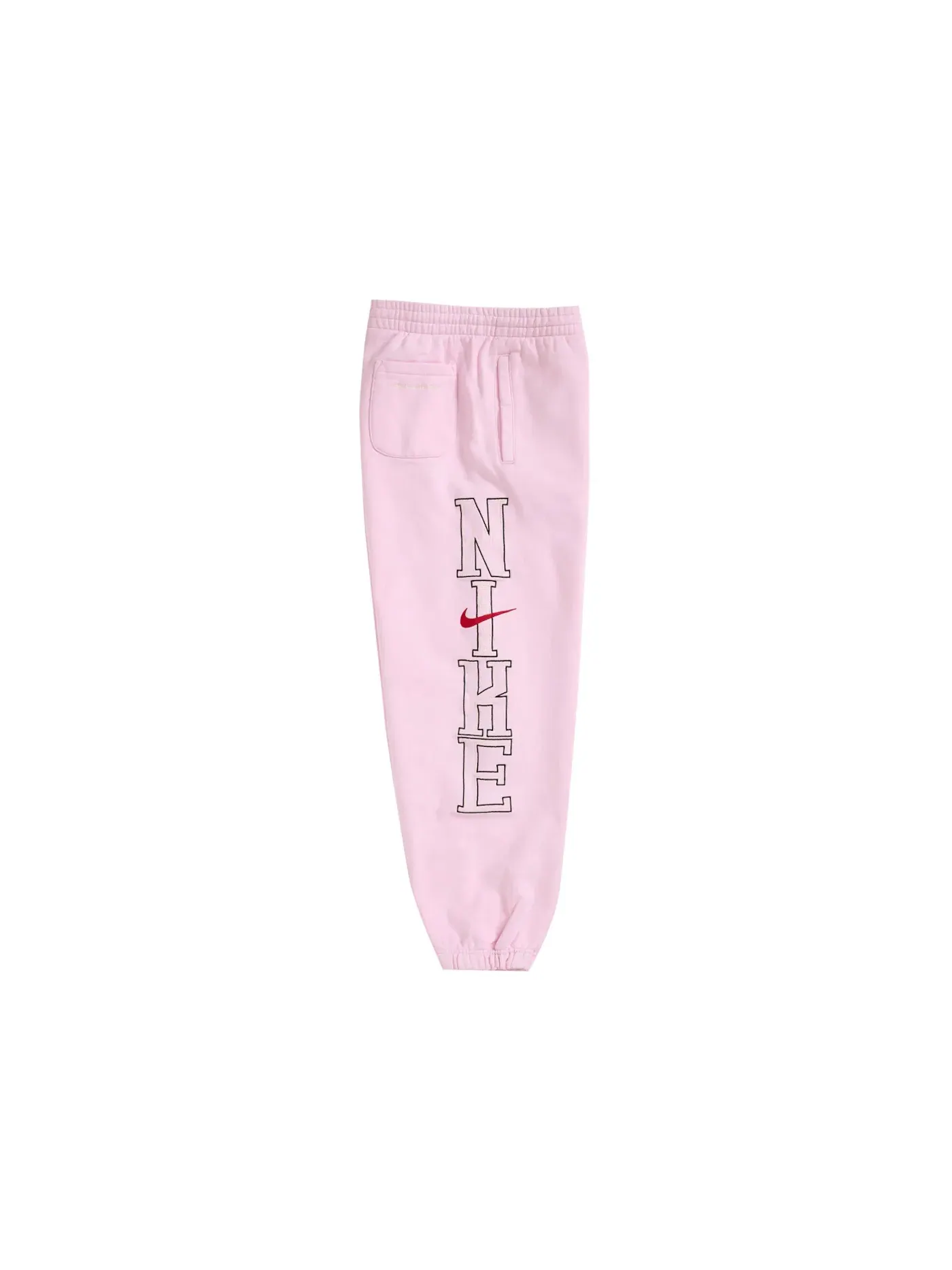 Мужские спортивные штаны розовые Sweatpants Supreme — изображение 2 из 3, розовый