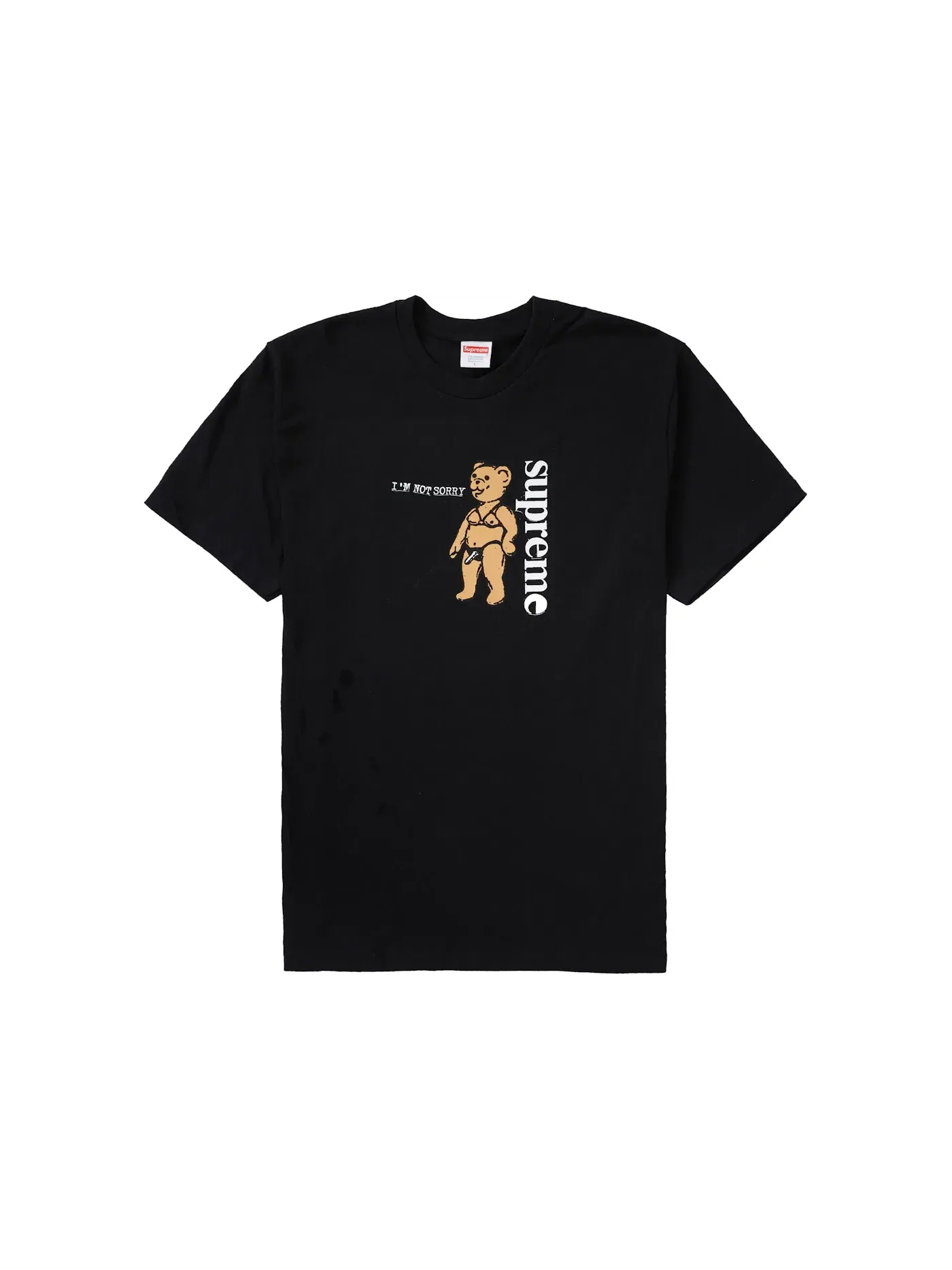 Мужская футболка с длинным рукавом Supreme Tee — изображение 1 из 1, черный