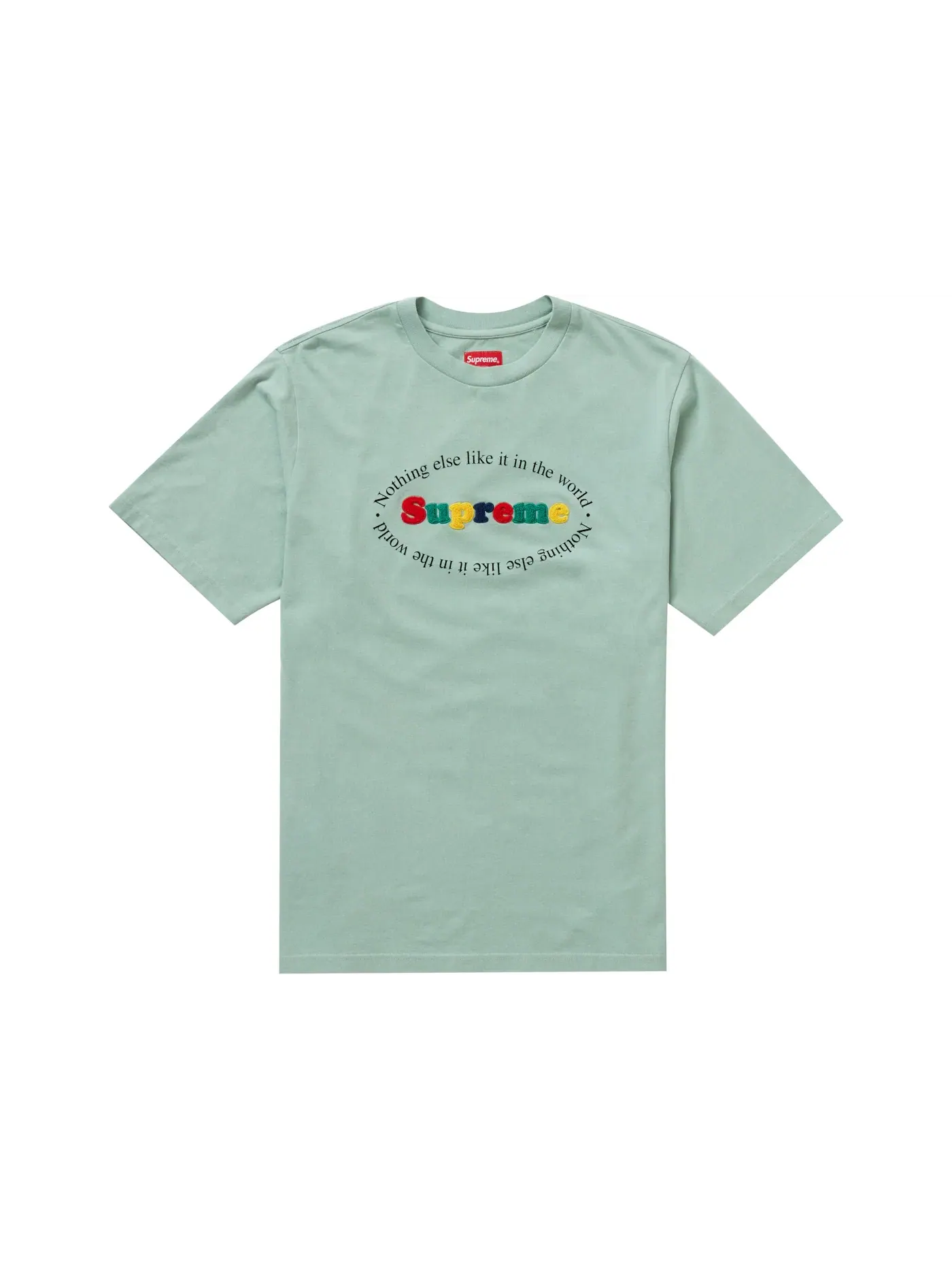 Мужская футболка Supreme S/S Top — изображение 1 из 1, голубой