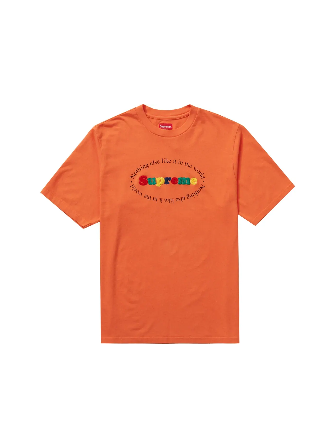 Мужская футболка Supreme S/S Top — изображение 1 из 1, оранжевый