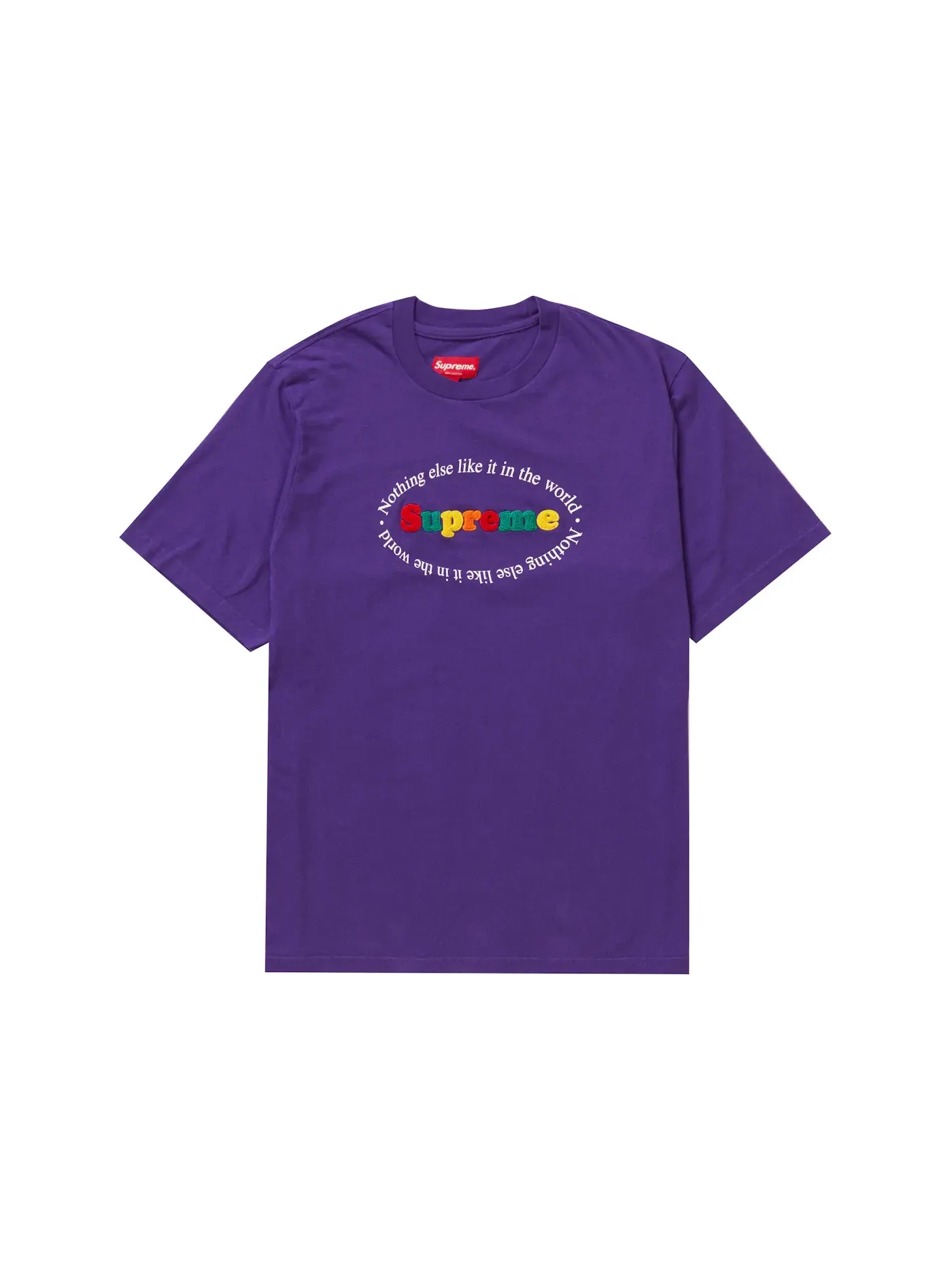 Мужская футболка Supreme S/S Top — изображение 1 из 1, фиолетовый