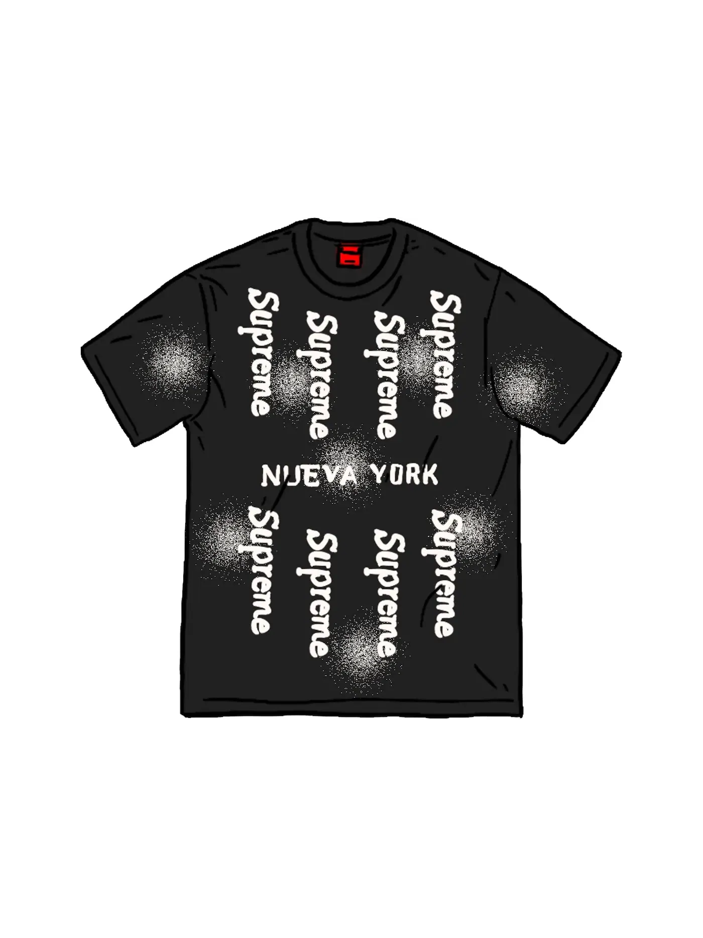 Мужская футболка с коротким рукавом Supreme S/S Top — изображение 1 из 1, черный