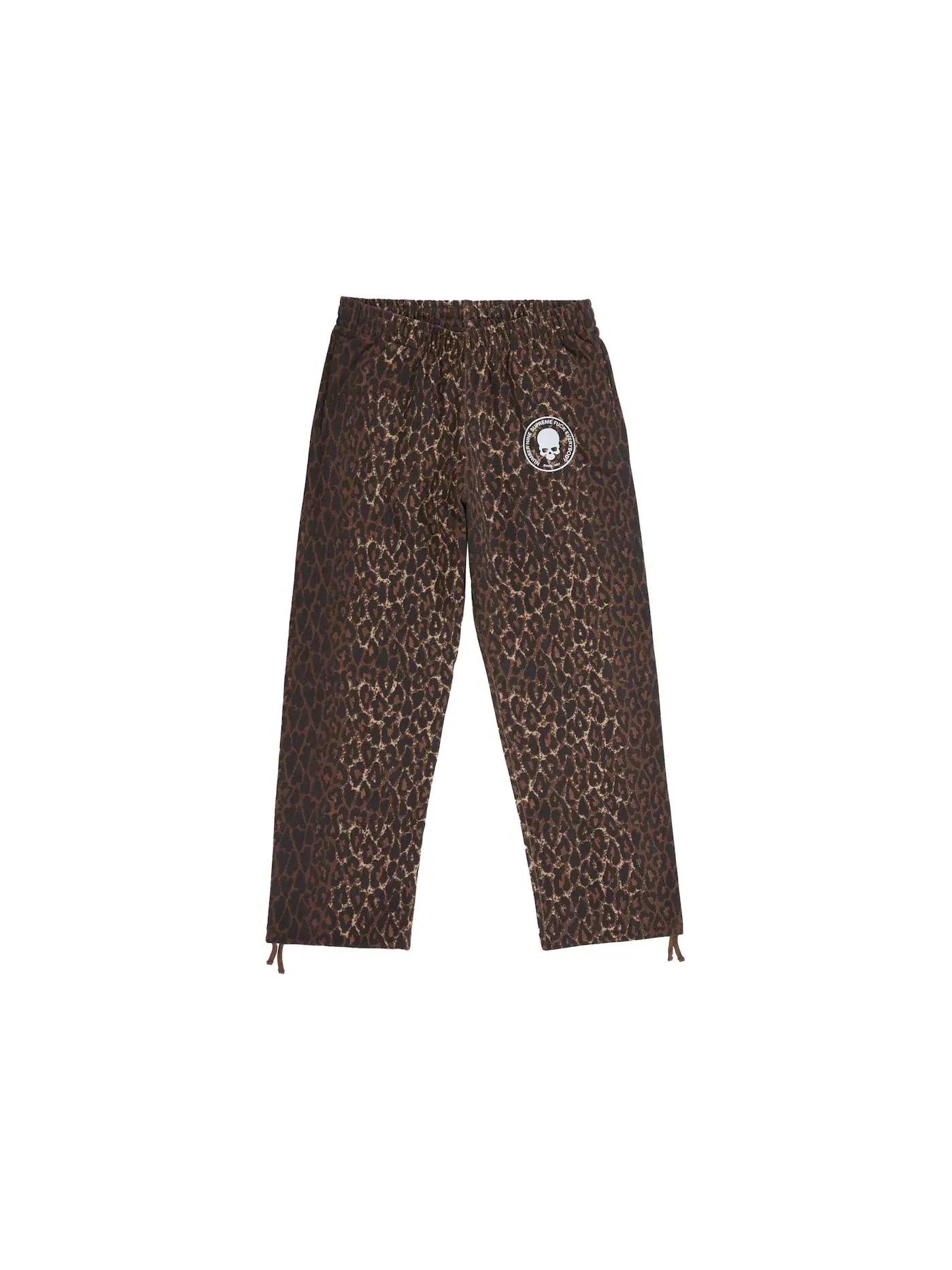 Мужские спортивные штаны с принтом Sweatpant Supreme — изображение 1 из 2, леопардовый