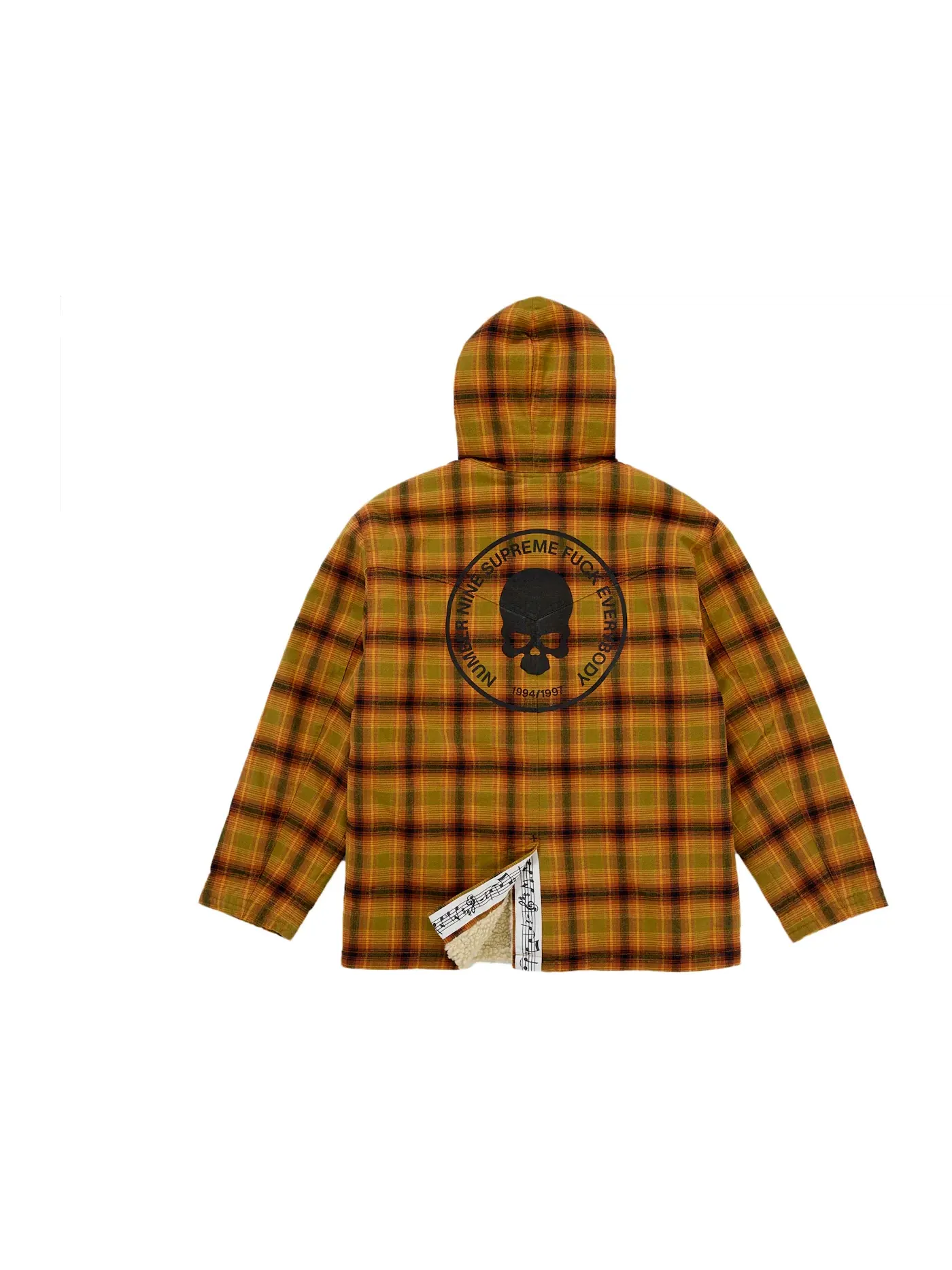 Мужское пальто из искусственного меха с капюшоном Model Coat Supreme — изображение 4 из 4, коричневый