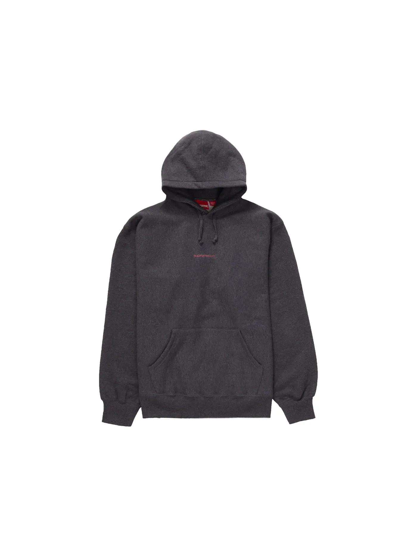 Мужской худи с капюшоном Supreme Sweatshirt — изображение 1 из 1, темно-серый