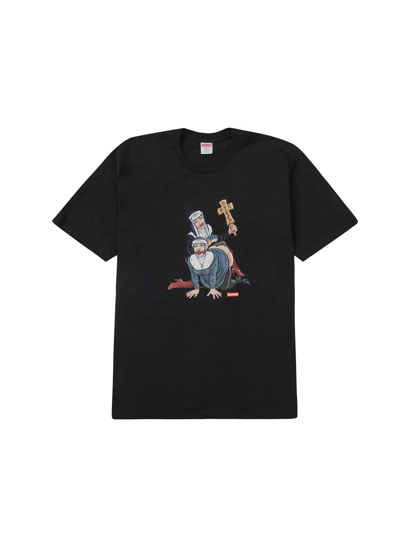 Мужская футболка с принтом Tee Supreme — изображение 1 из 2, черный