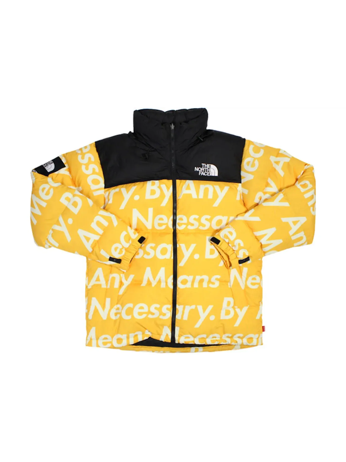 Мужская куртка пуховая Nuptse Jacket Supreme — изображение 1 из 1, желтый