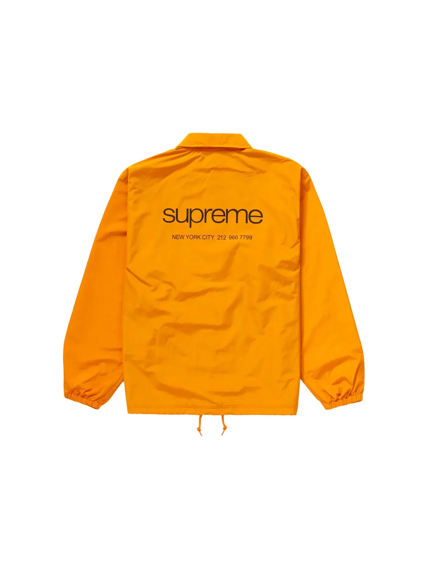 Мужская куртка-тренч Supreme NYC Coaches Jacket Orange — изображение 3 из 3