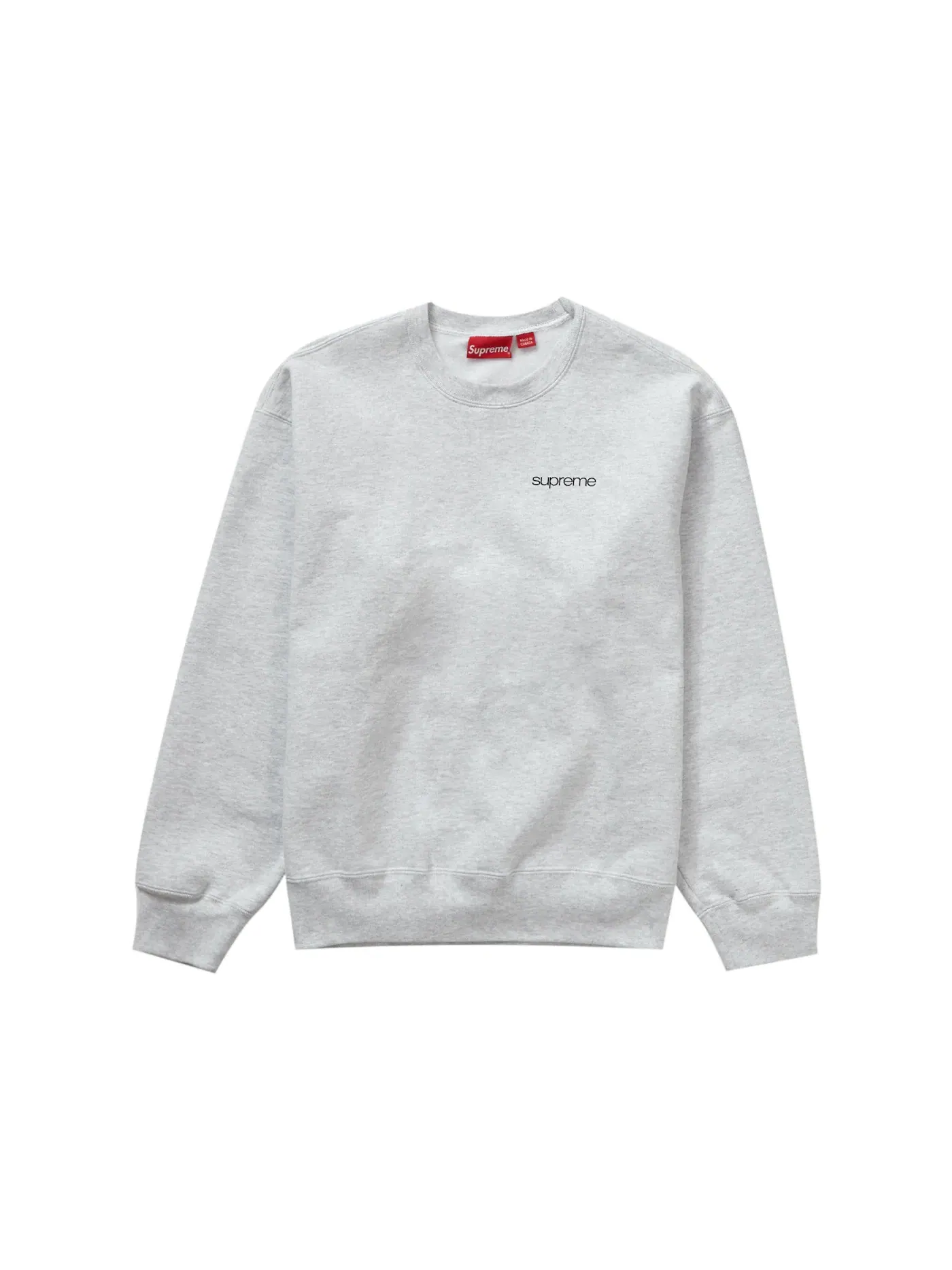 Мужской свитшот Supreme Crewneck — изображение 2 из 2, серый