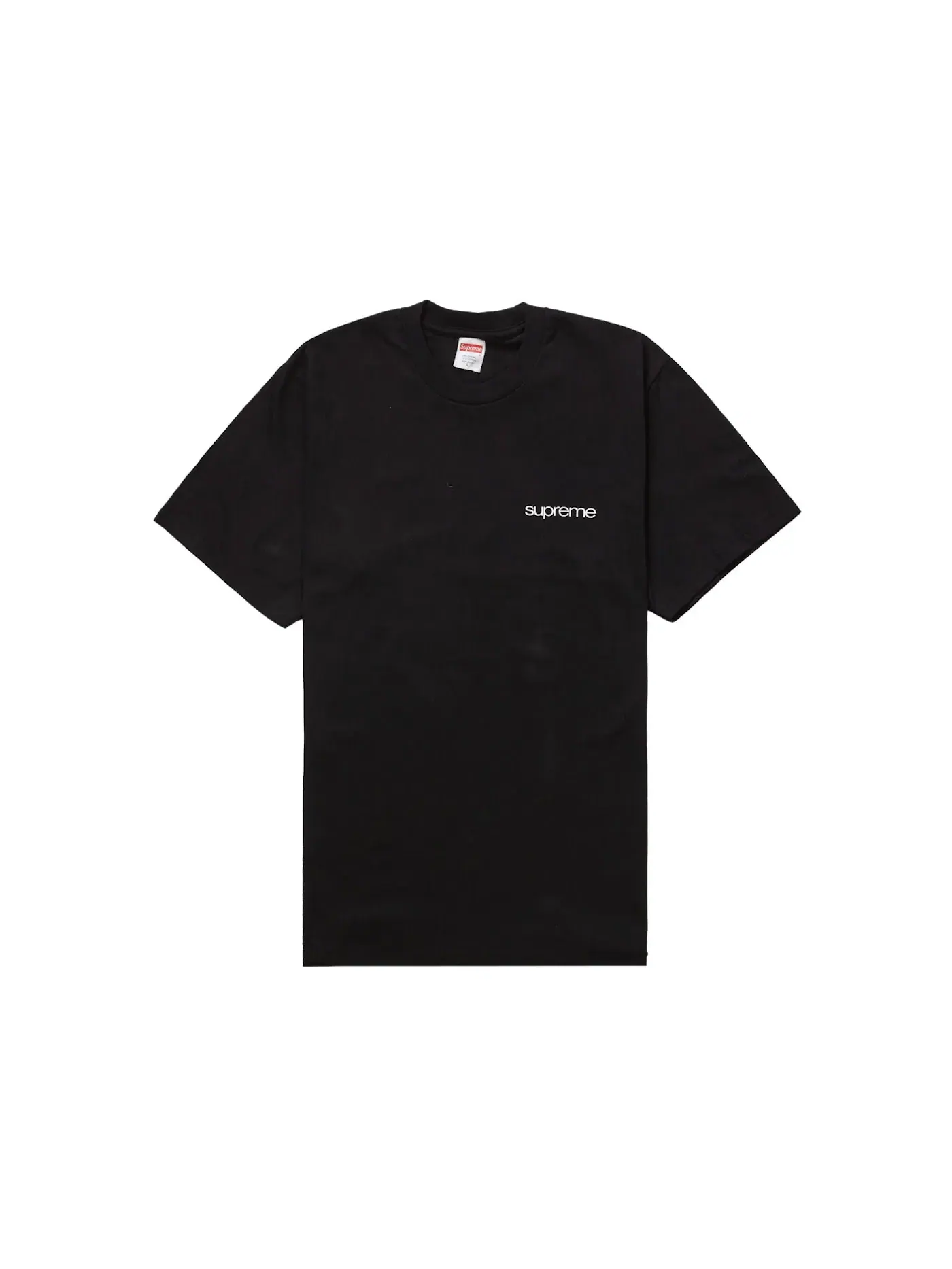 Мужская футболка с принтом Supreme Tee — изображение 1 из 2, черный