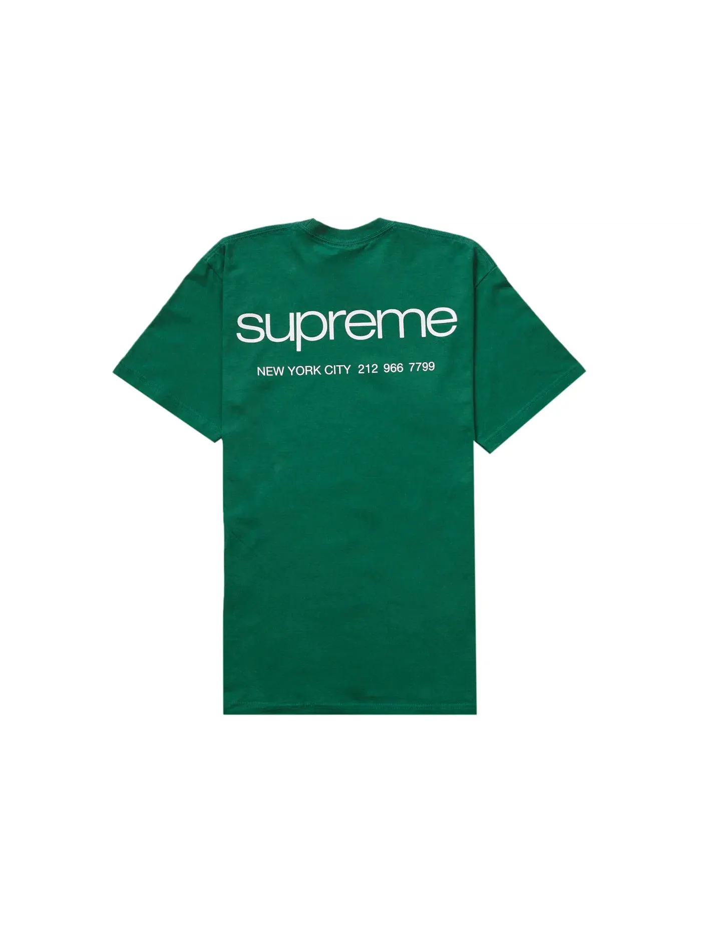 Мужская футболка Supreme Tee — изображение 2 из 2, зеленый