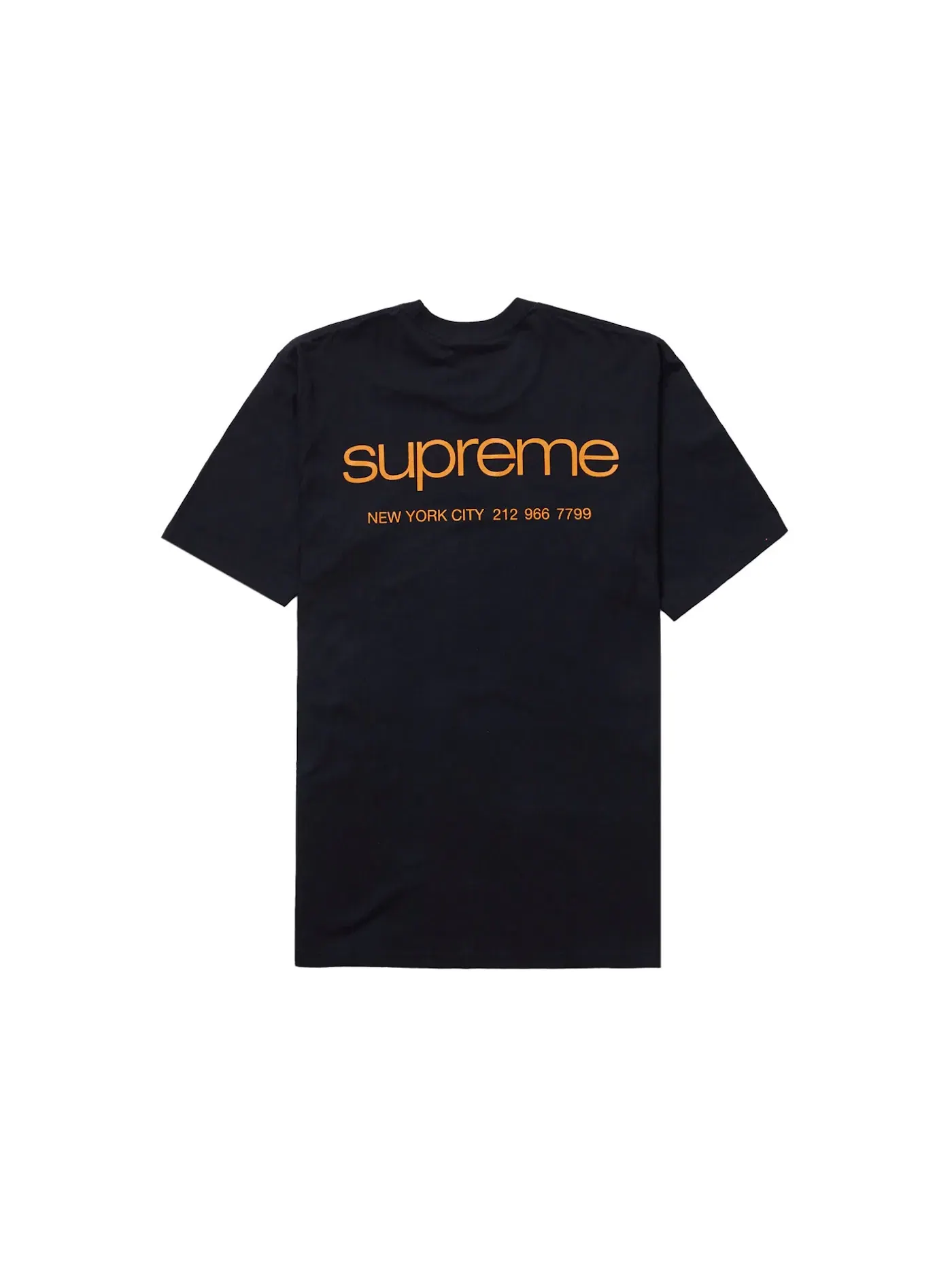Мужская футболка с принтом Tee Supreme — изображение 2 из 2, темно-синий