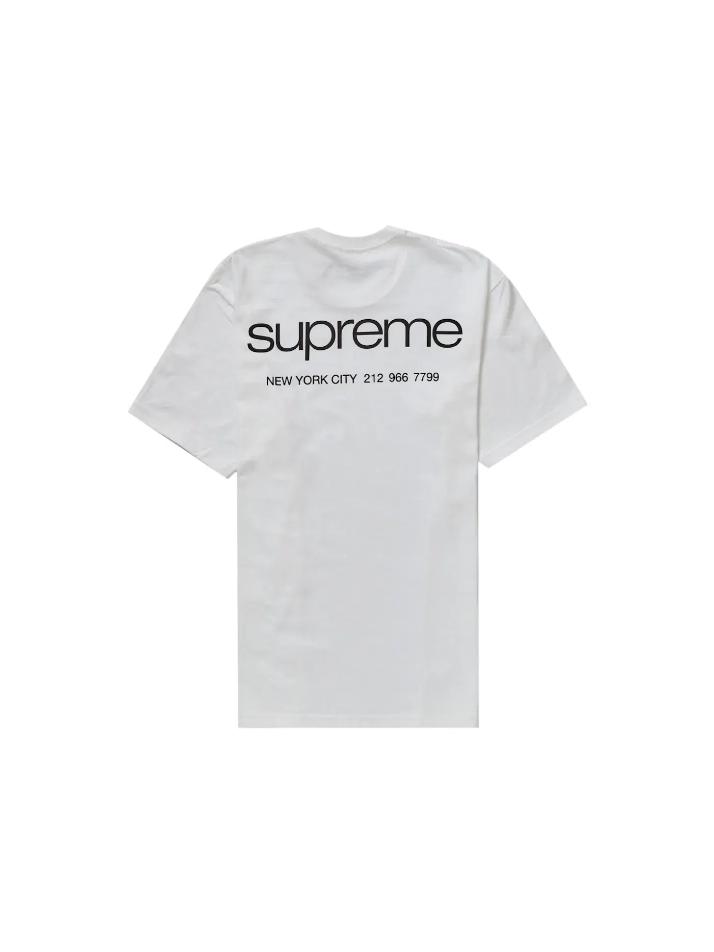 Мужская футболка Supreme Tee — изображение 2 из 2, белый