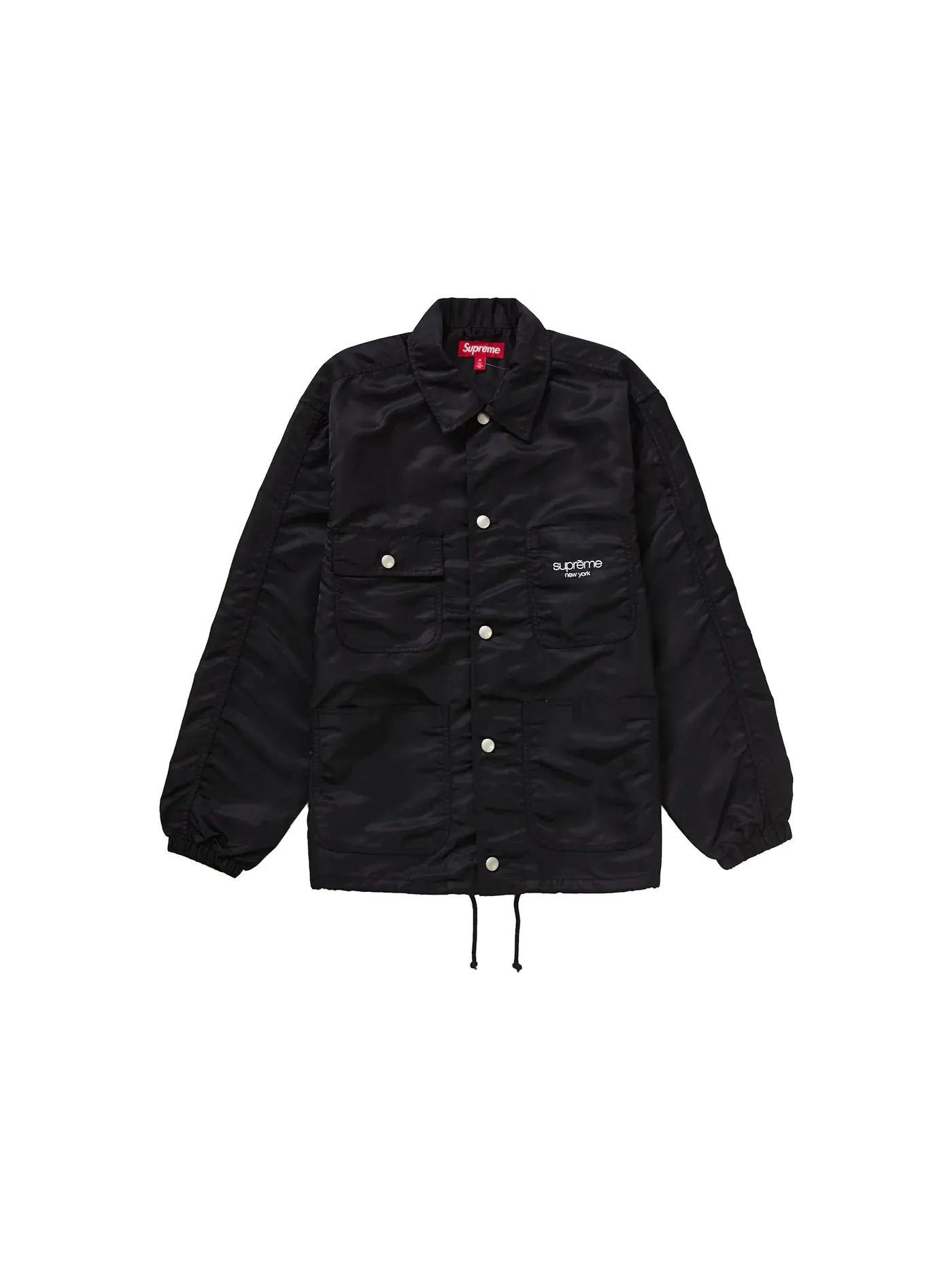 Мужское пальто-куртка без подкладки Supreme Coat — изображение 1 из 2, черный