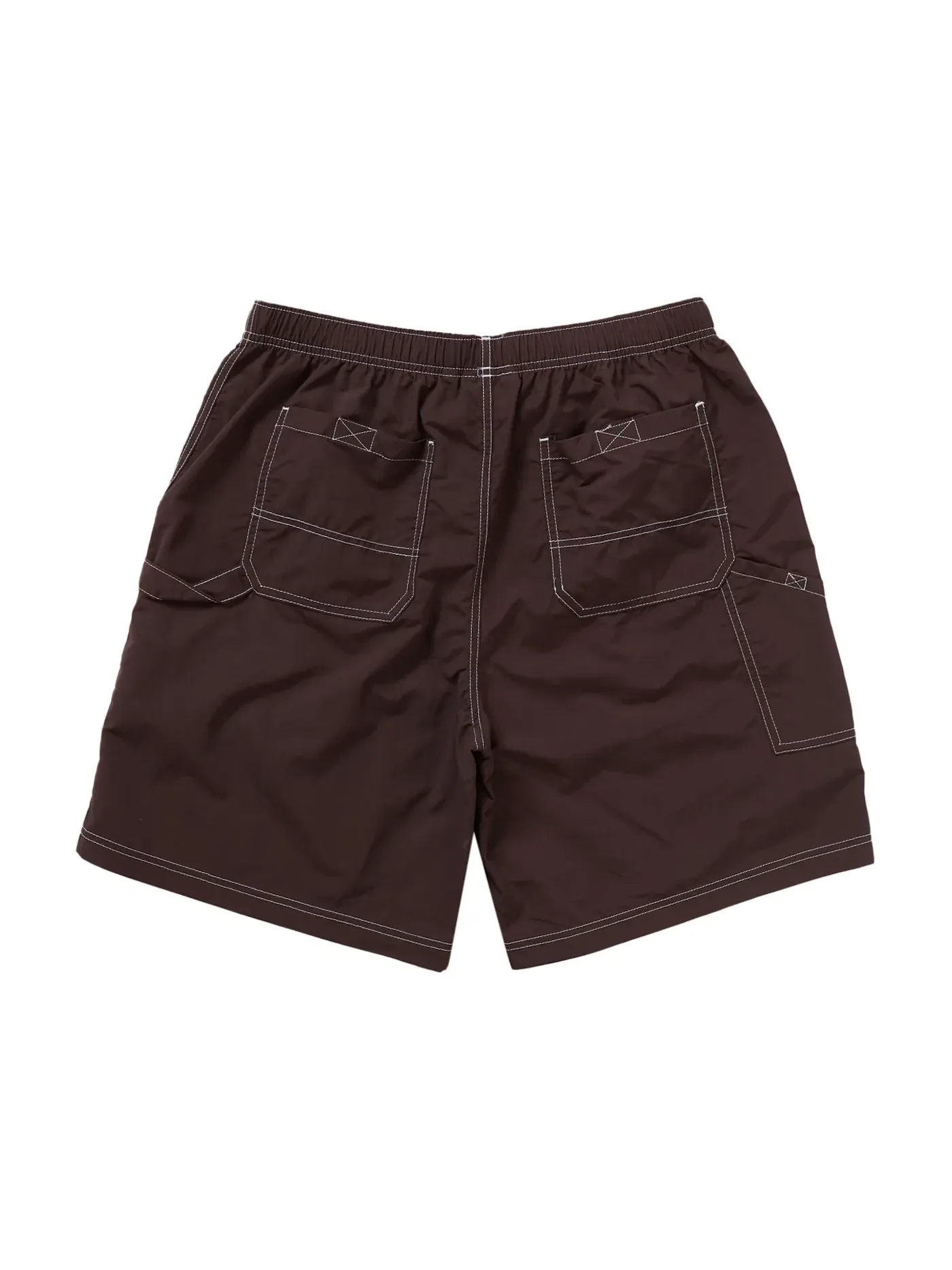 Мужские шорты Supreme Nylon Painter Short (SS24) — изображение 2 из 2, коричневый
