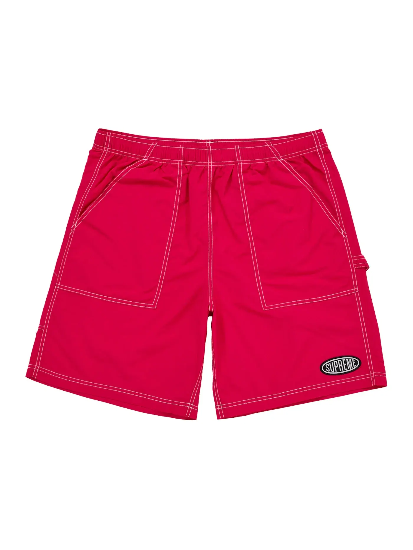 Мужские шорты с принтом Supreme Short (SS26) — изображение 1 из 2, красный