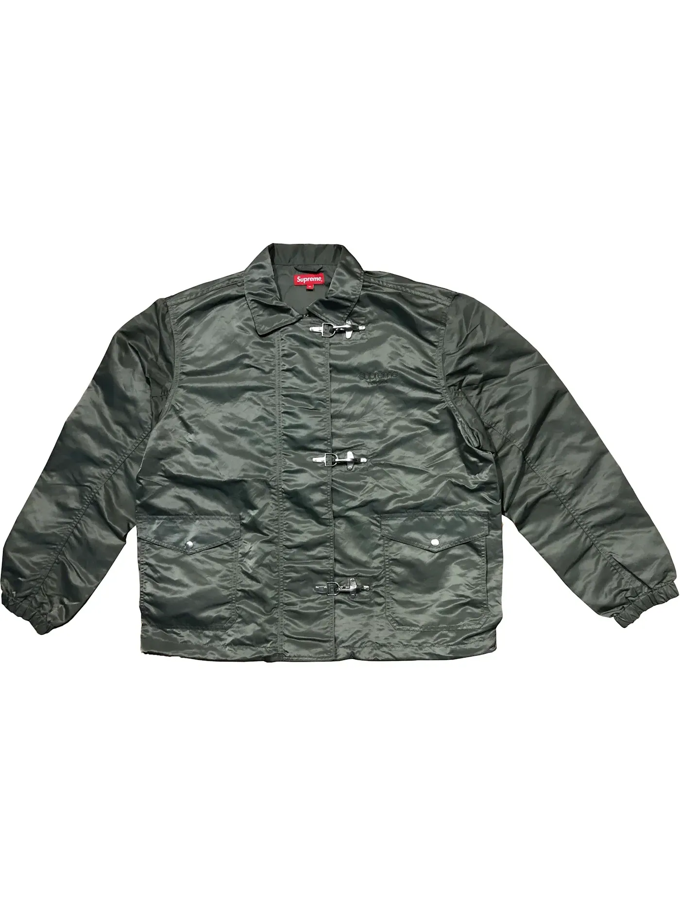Мужская куртка из нейлона Supreme Jacket — изображение 1 из 2, оливковый
