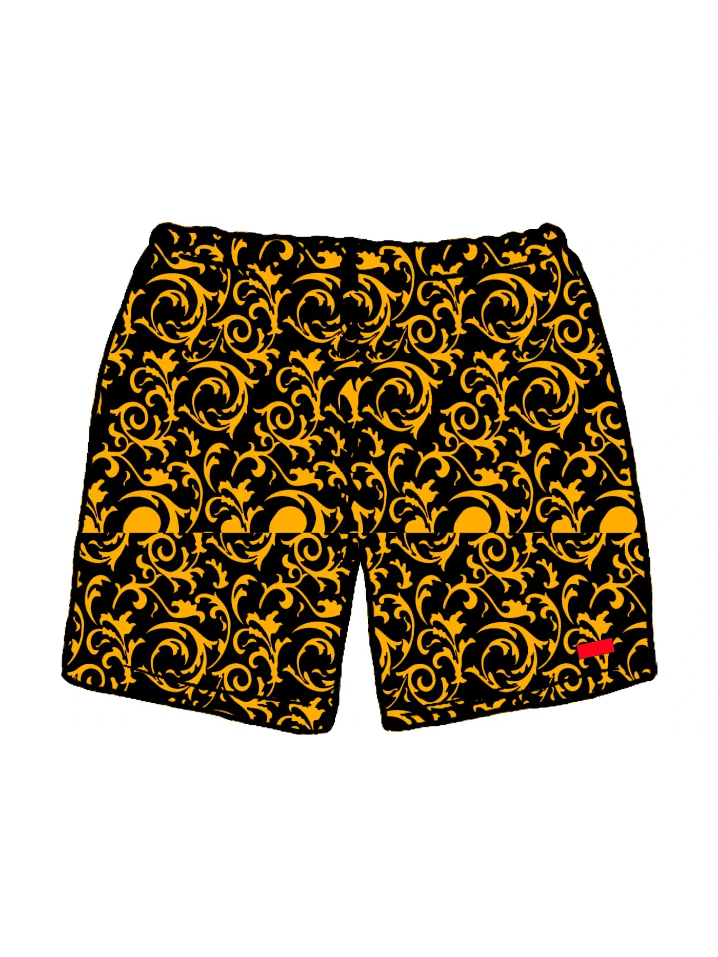 Мужские шорты с принтом Supreme Water Short SS20 — изображение 1 из 1, черный