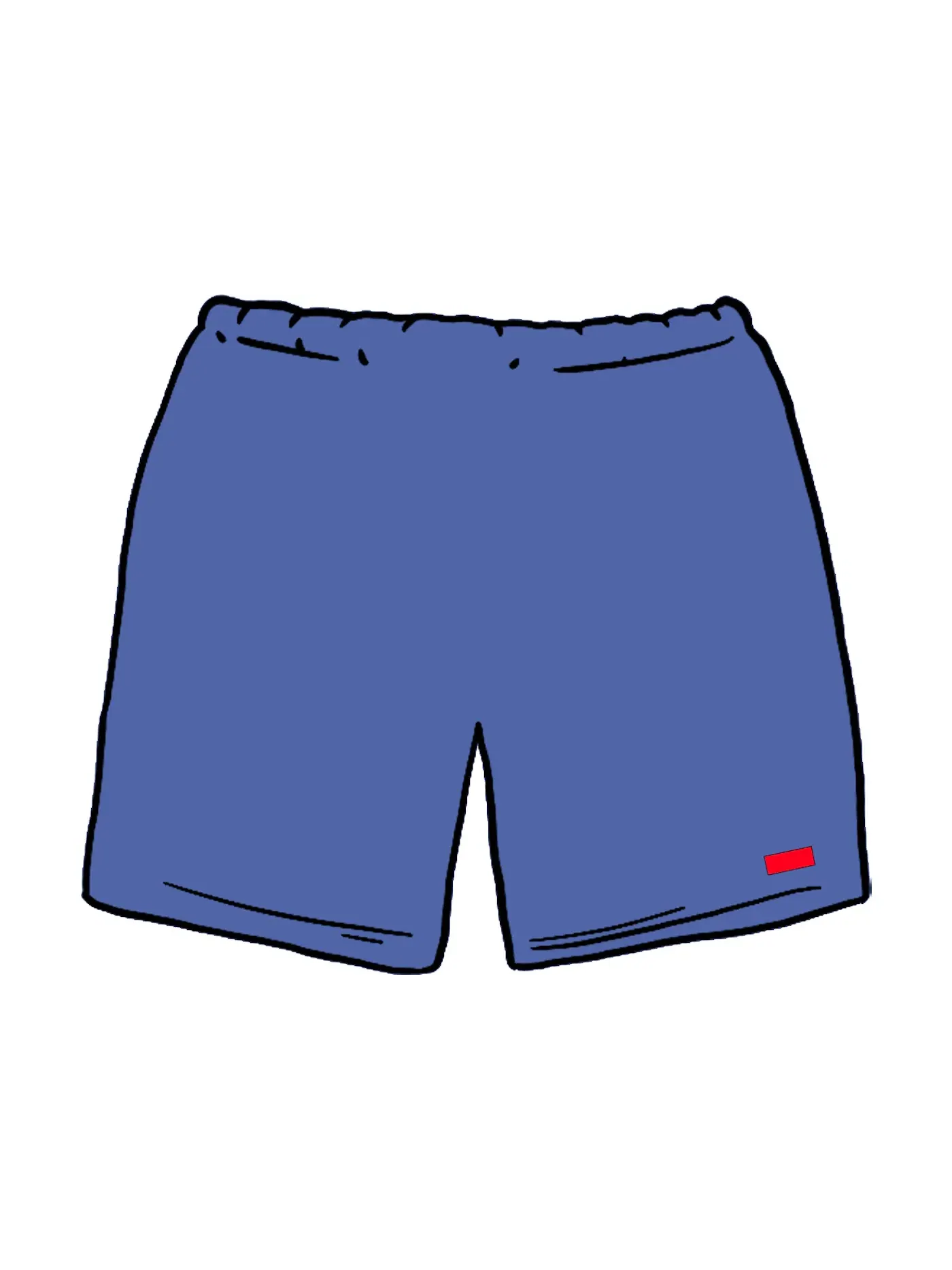 Мужские шорты из нейлона Water Short Supreme — изображение 1 из 1, светлый темно-синий